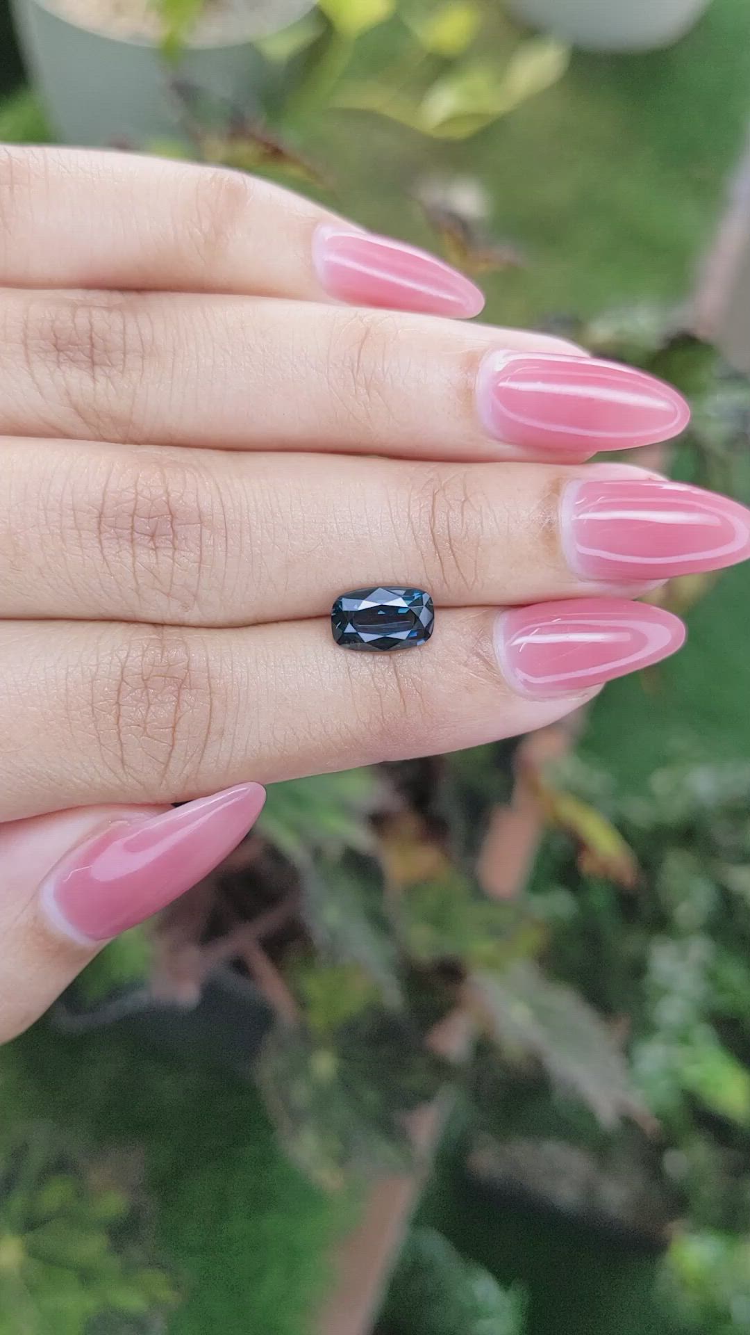 1.82 Ct. Spinel from Ceylon (Sri Lanka) Size Video