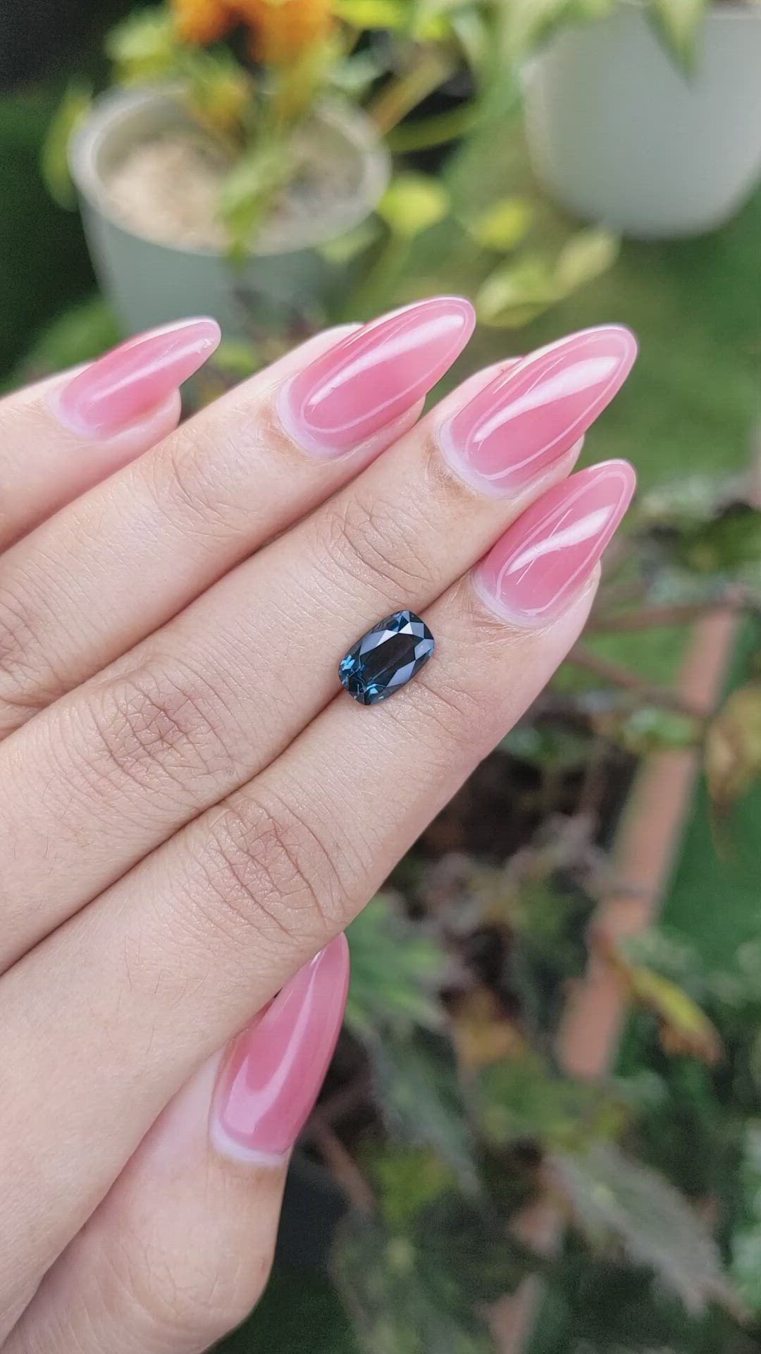 1.82 Ct. Spinel from Ceylon (Sri Lanka) Size Video