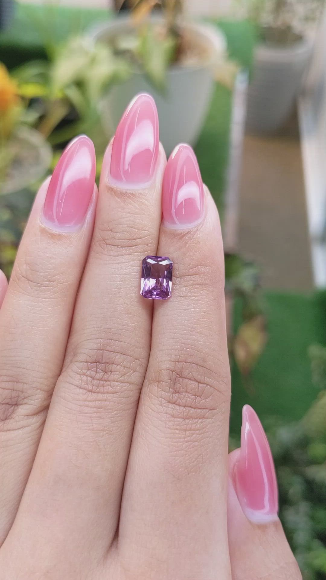 1.46 Ct. Spinel from Ceylon (Sri Lanka) Size Video