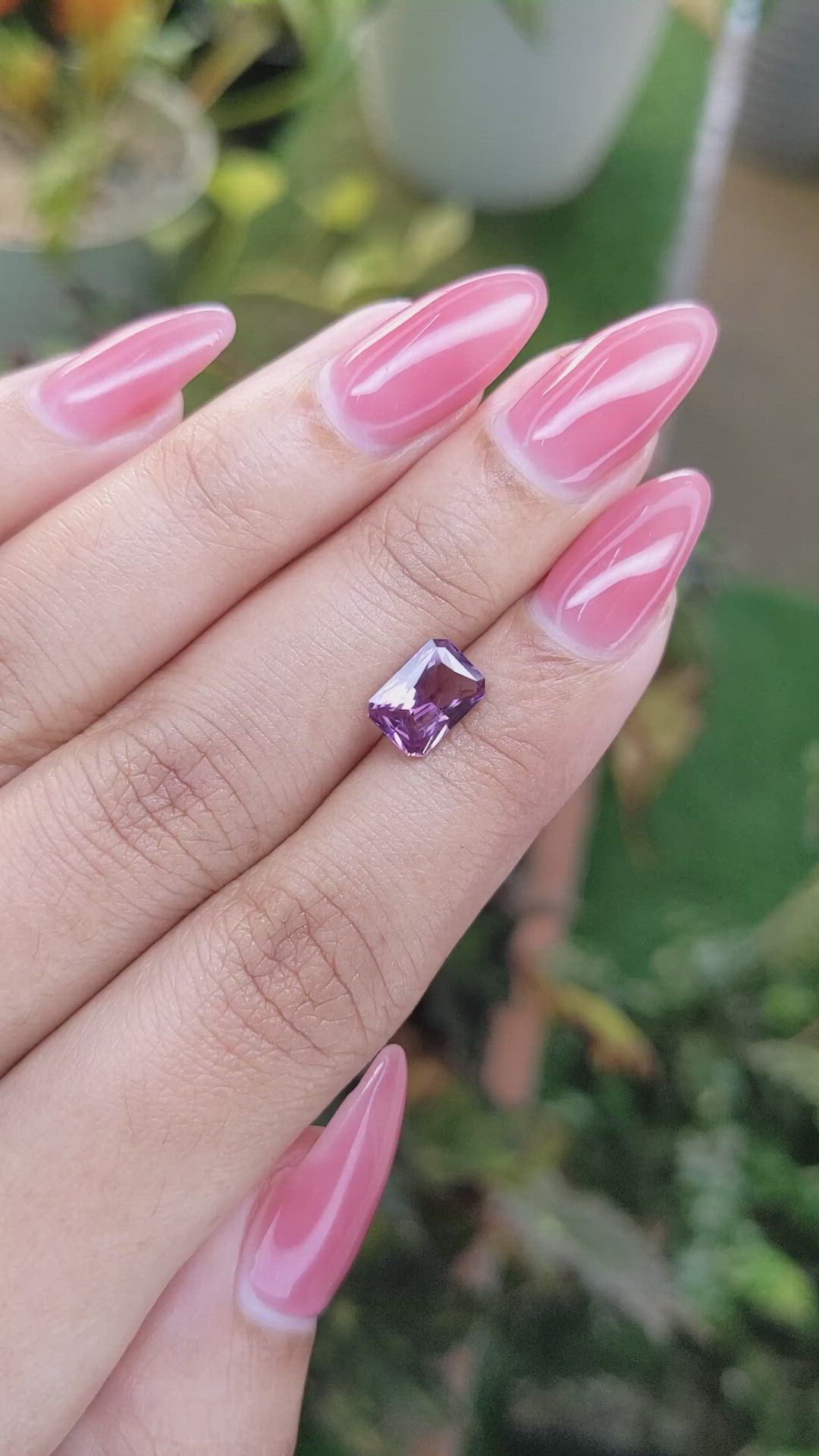 1.46 Ct. Spinel from Ceylon (Sri Lanka) Size Video