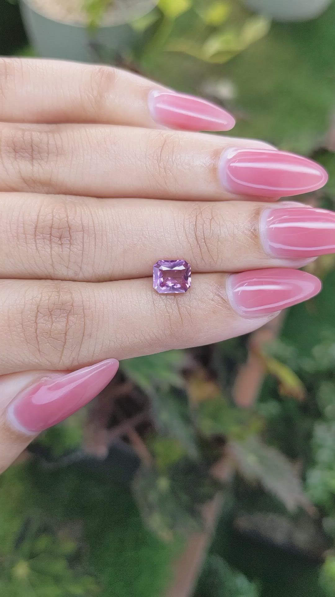 1.17 Ct. Spinel from Ceylon (Sri Lanka) Size Video
