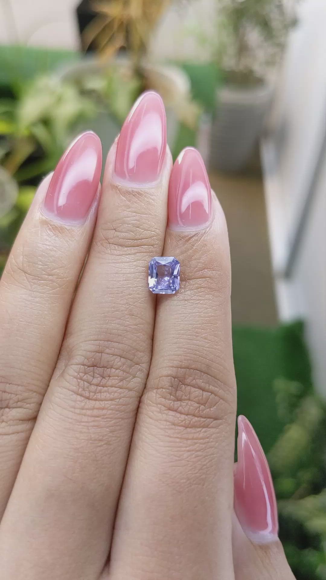 1.17 Ct. Spinel from Ceylon (Sri Lanka) Size Video