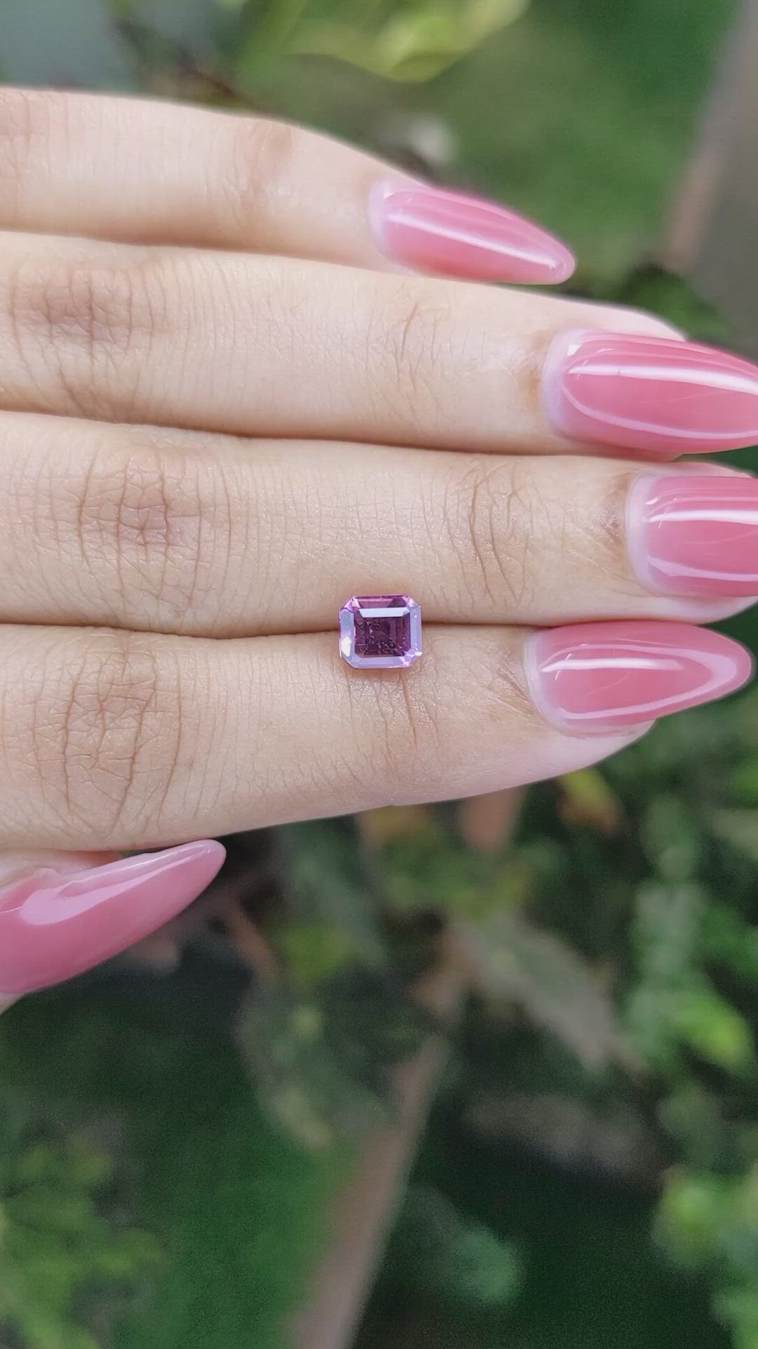 1.36 Ct. Spinel from Ceylon (Sri Lanka) Size Video