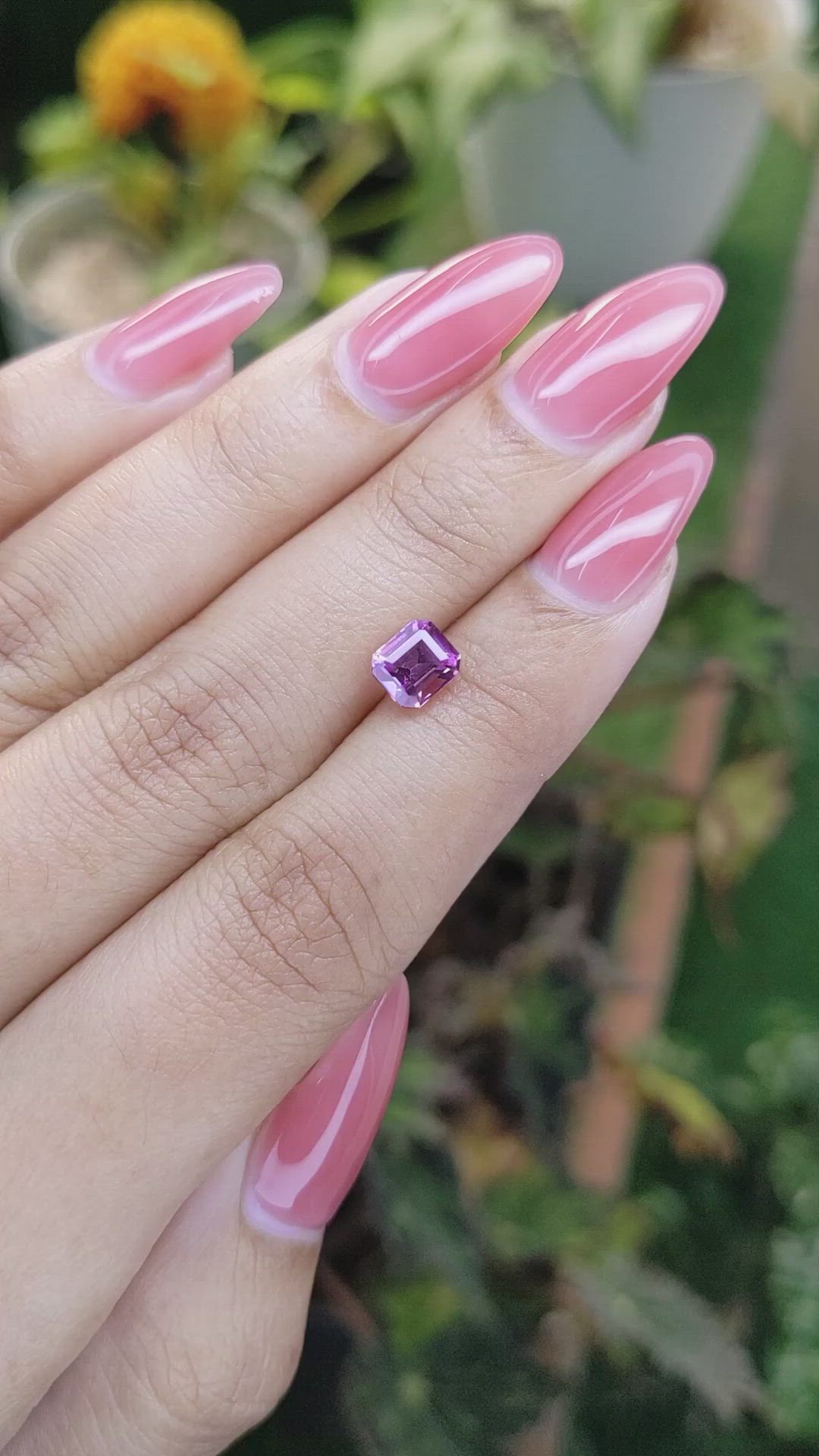 1.36 Ct. Spinel from Ceylon (Sri Lanka) Size Video