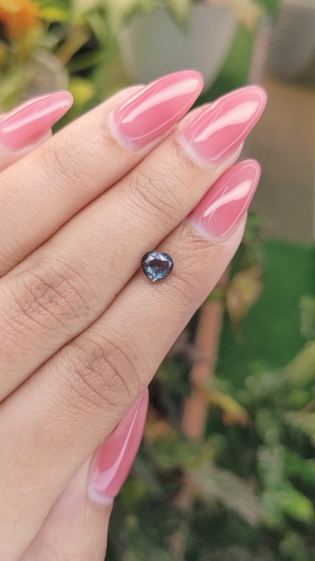 0.98 Ct. Garnet from Ceylon (Sri Lanka) Size Video