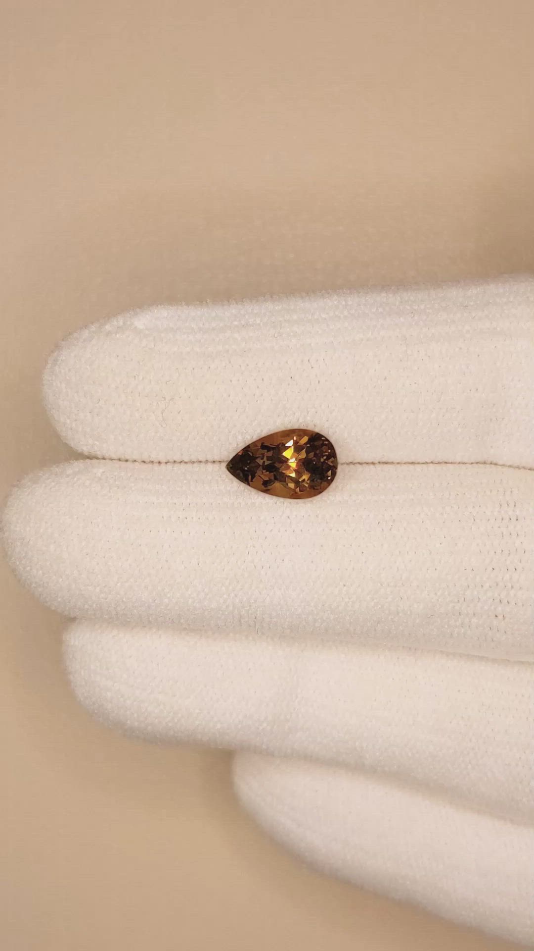 1.88 Ct. Alexandrite from Ceylon (Sri Lanka) Size Video