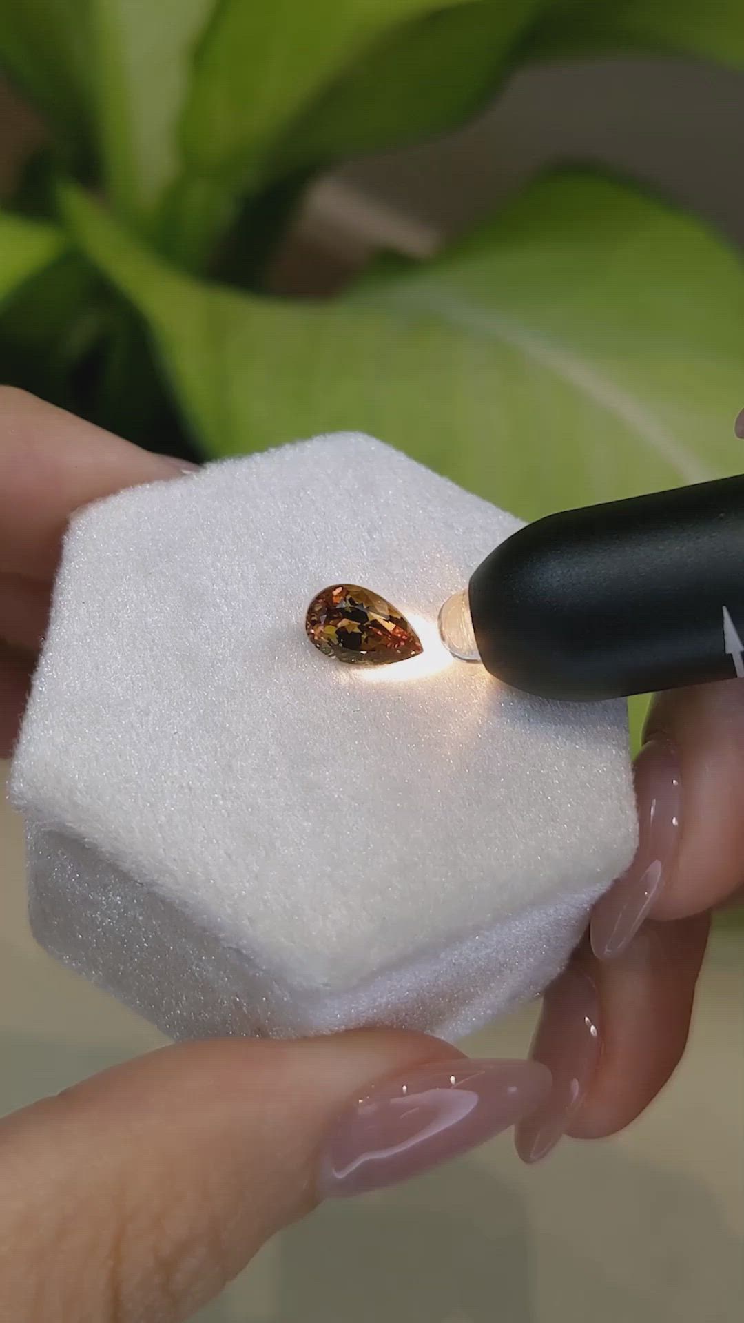 1.88 Ct. Alexandrite from Ceylon (Sri Lanka) Size Video