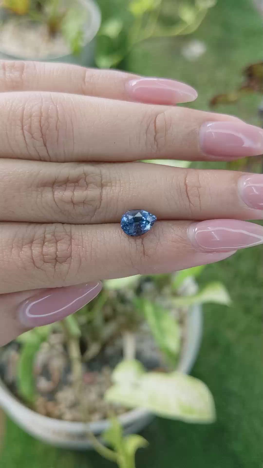 1.95 Ct. Spinel from Ceylon (Sri Lanka) Size Video