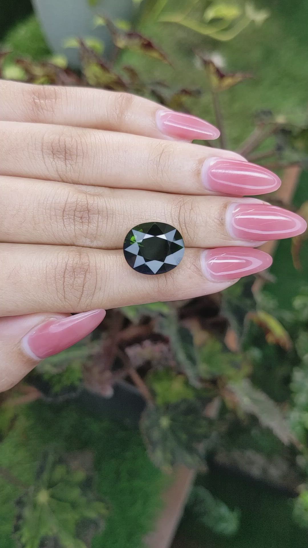 9.41 Ct. Tourmaline from Ceylon (Sri Lanka) Size Video