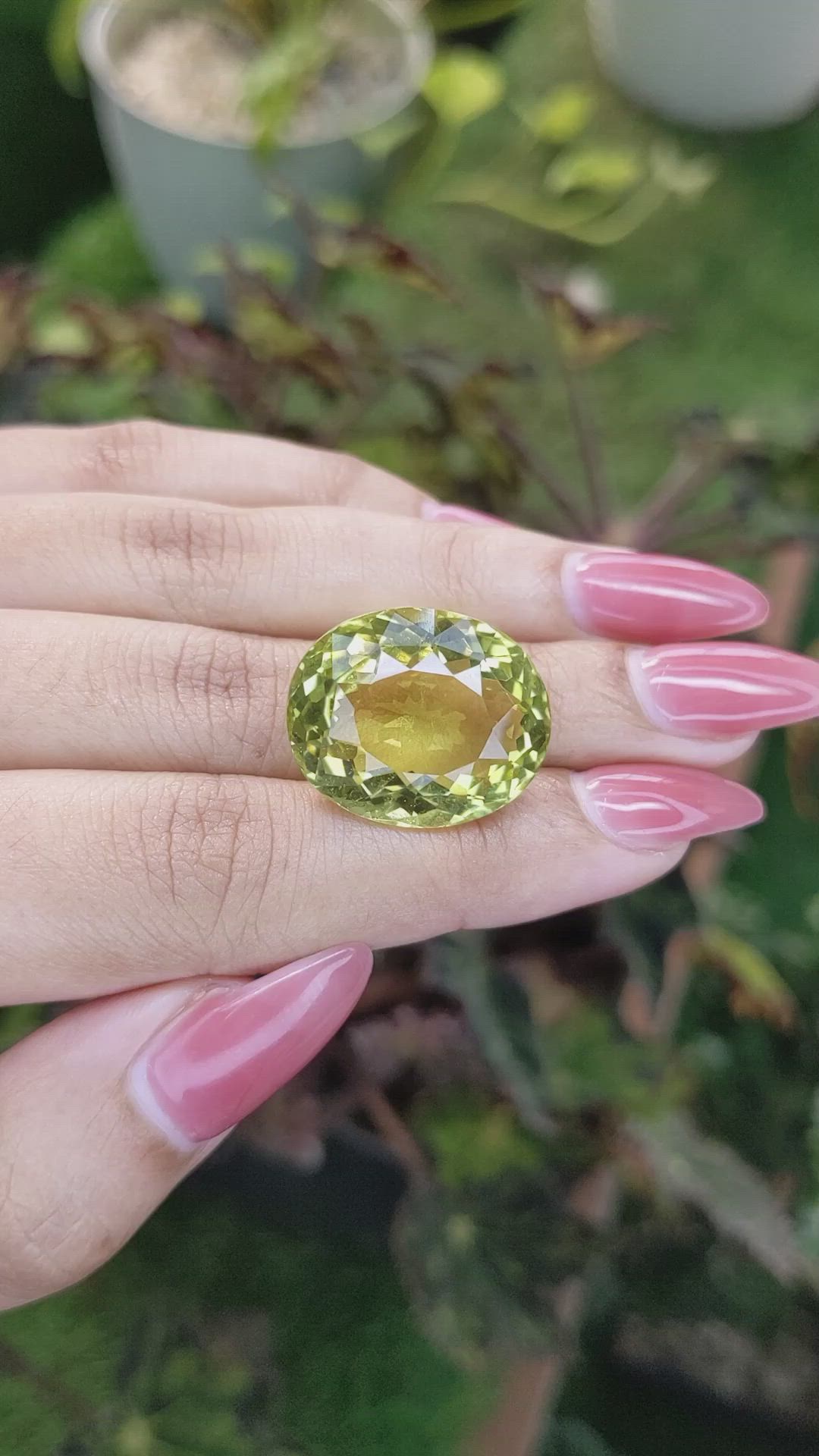 26.20 Ct. Quartz from Madagascar Size Video