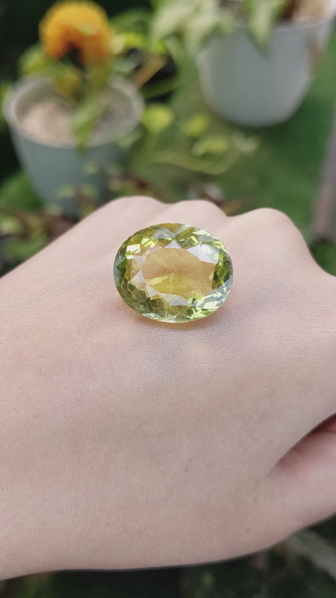 26.20 Ct. Quartz from Madagascar Size Video