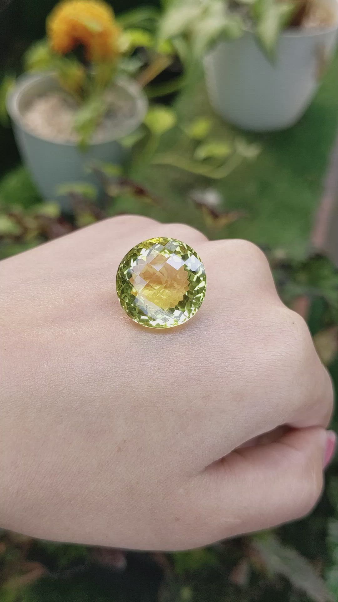 24.20 Ct. Quartz from Madagascar Size Video