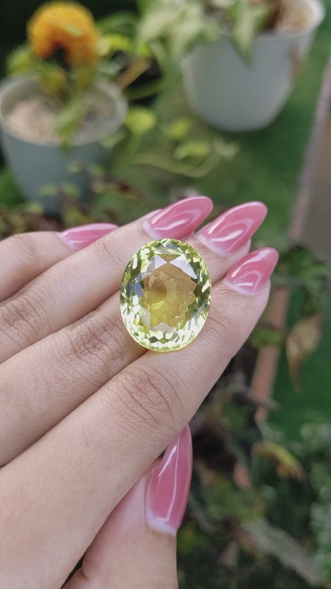 28.79 Ct. Quartz from Madagascar Size Video