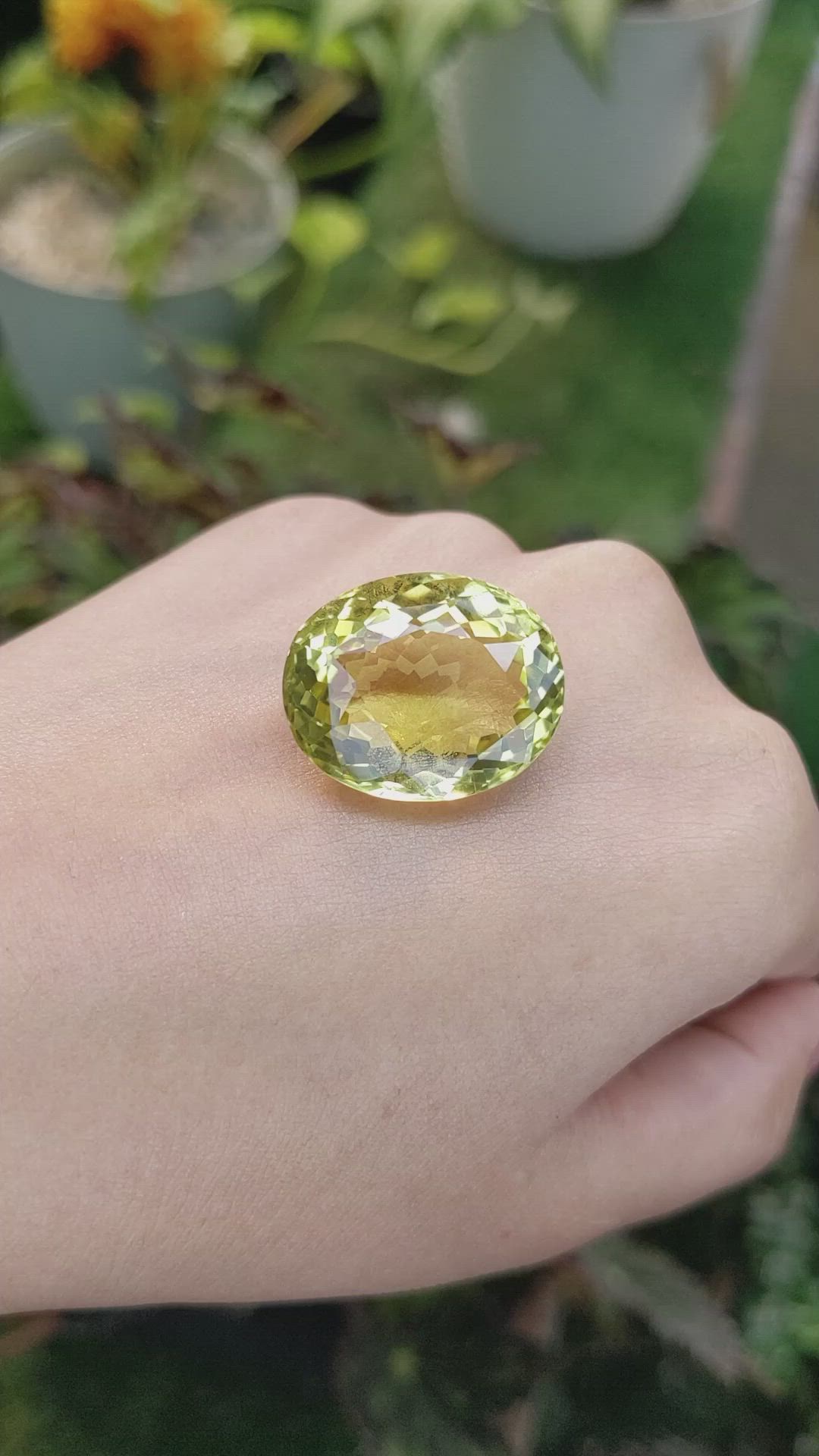 28.79 Ct. Quartz from Madagascar Size Video