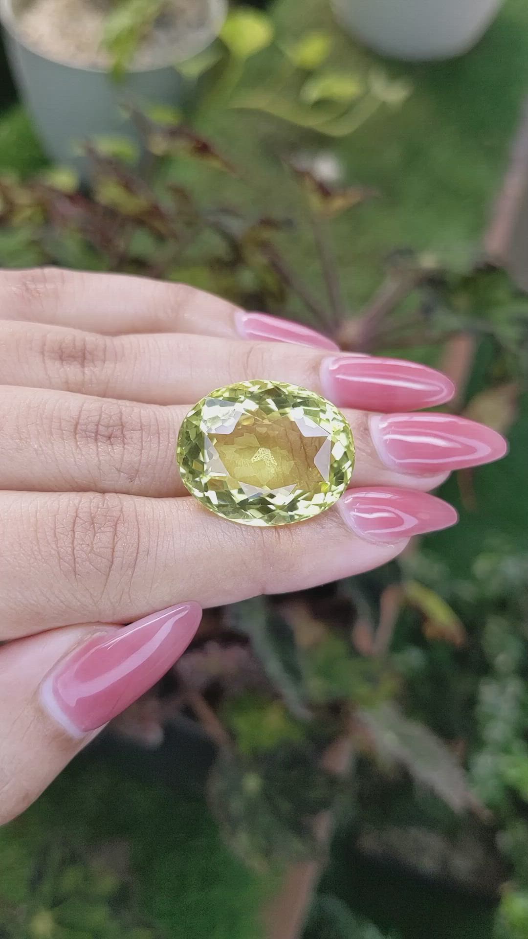 28.79 Ct. Quartz from Madagascar Size Video