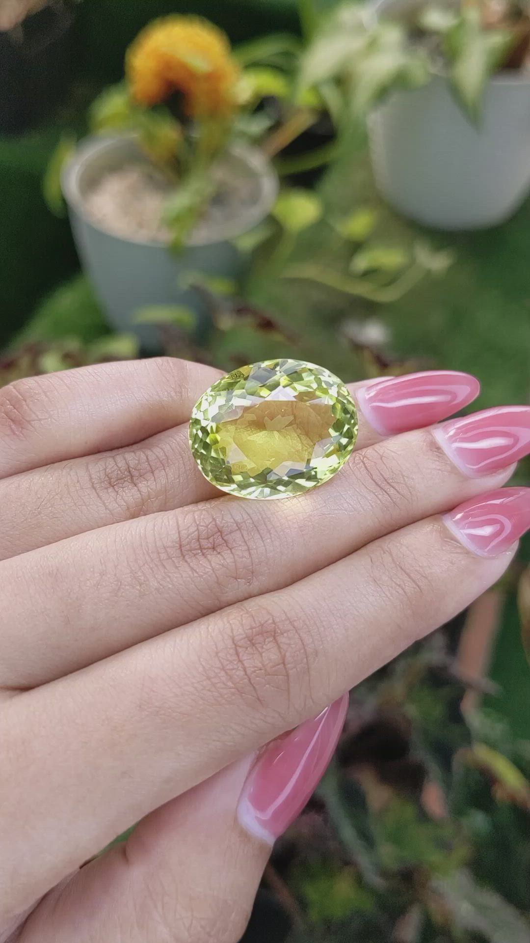 28.79 Ct. Quartz from Madagascar Size Video