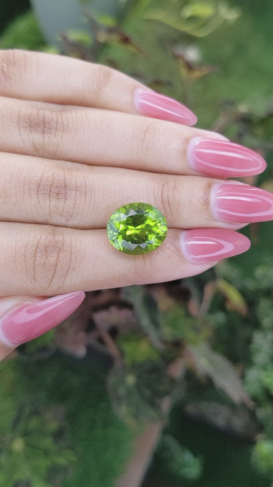 8.39 Ct. Peridot from Pakistan Size Video