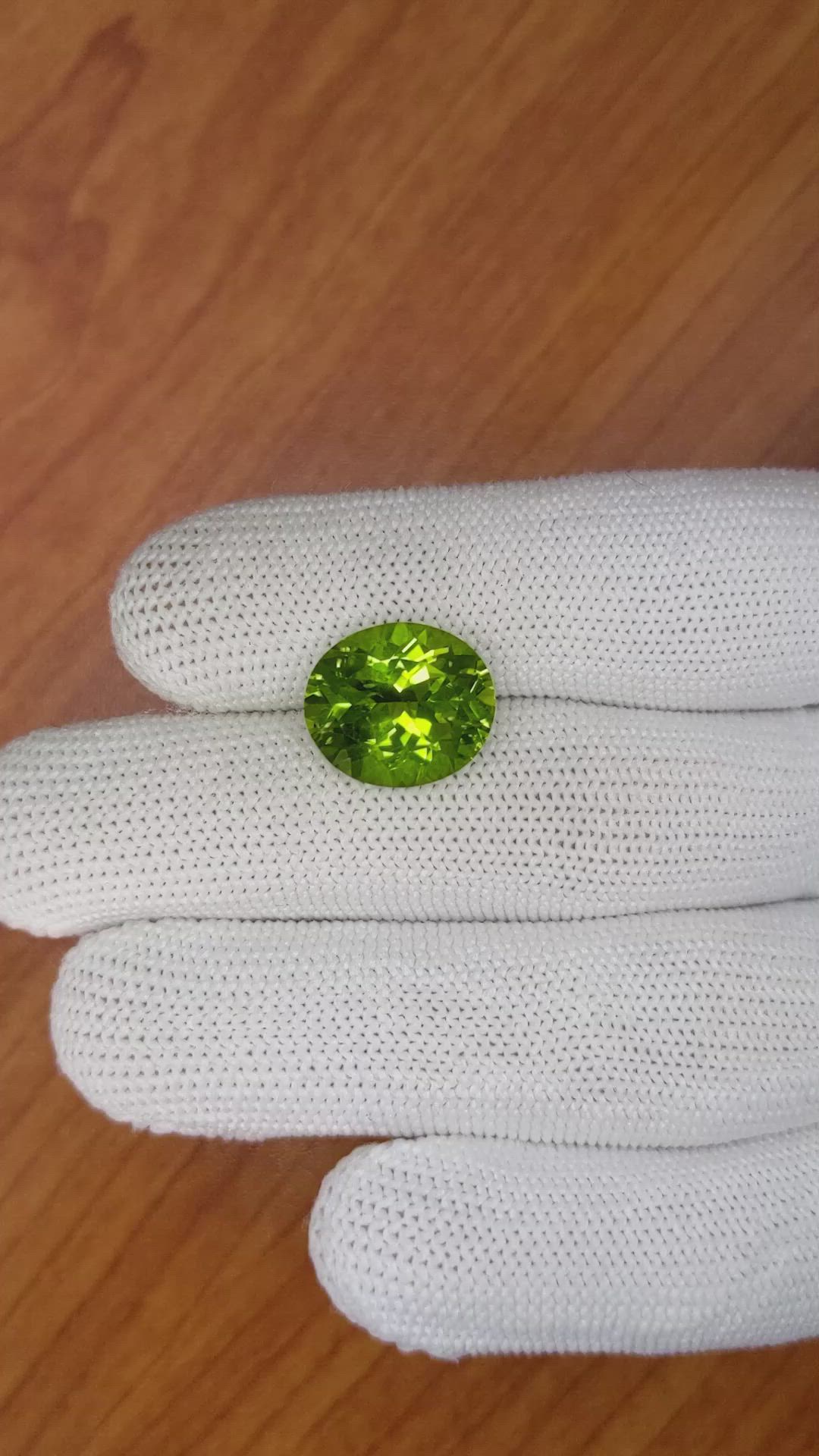 8.39 Ct. Peridot from Pakistan Size Video