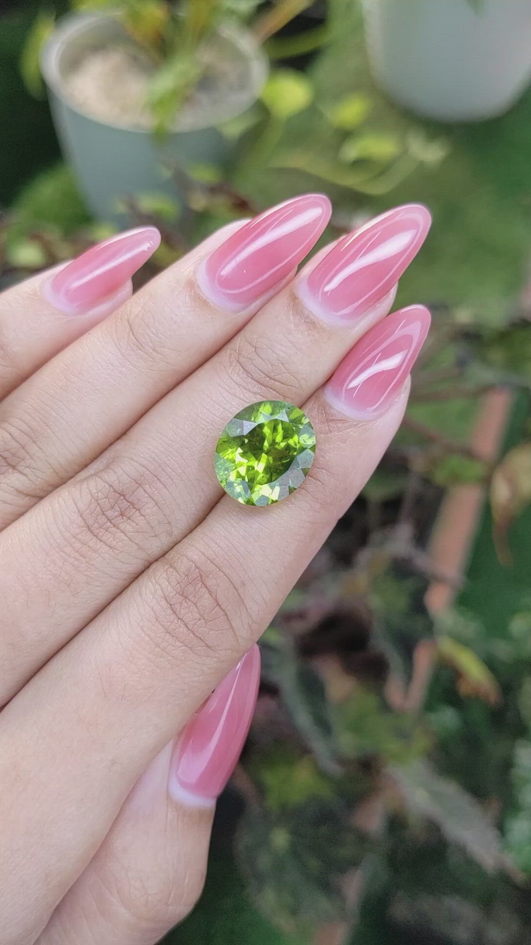 8.39 Ct. Peridot from Pakistan Size Video