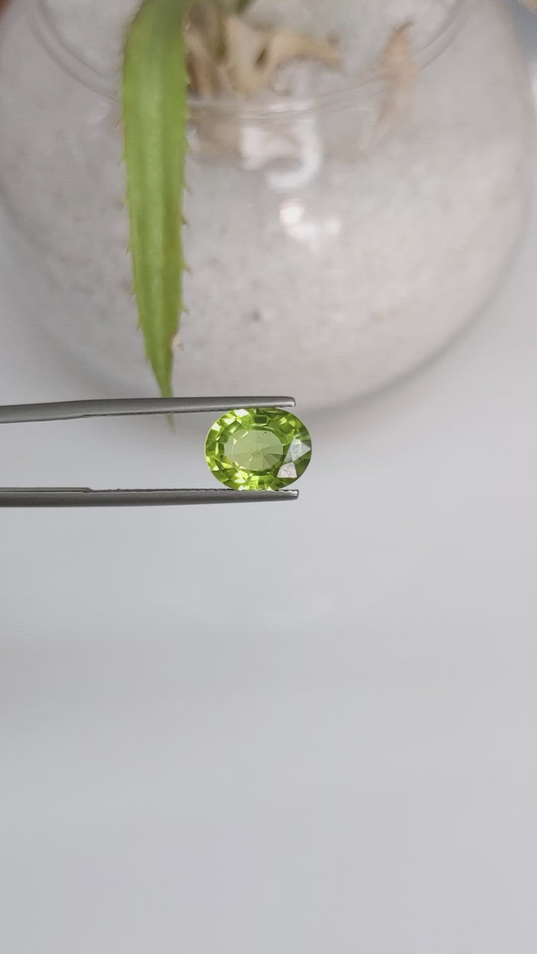 2.78 Ct. Peridot from Pakistan Size Video