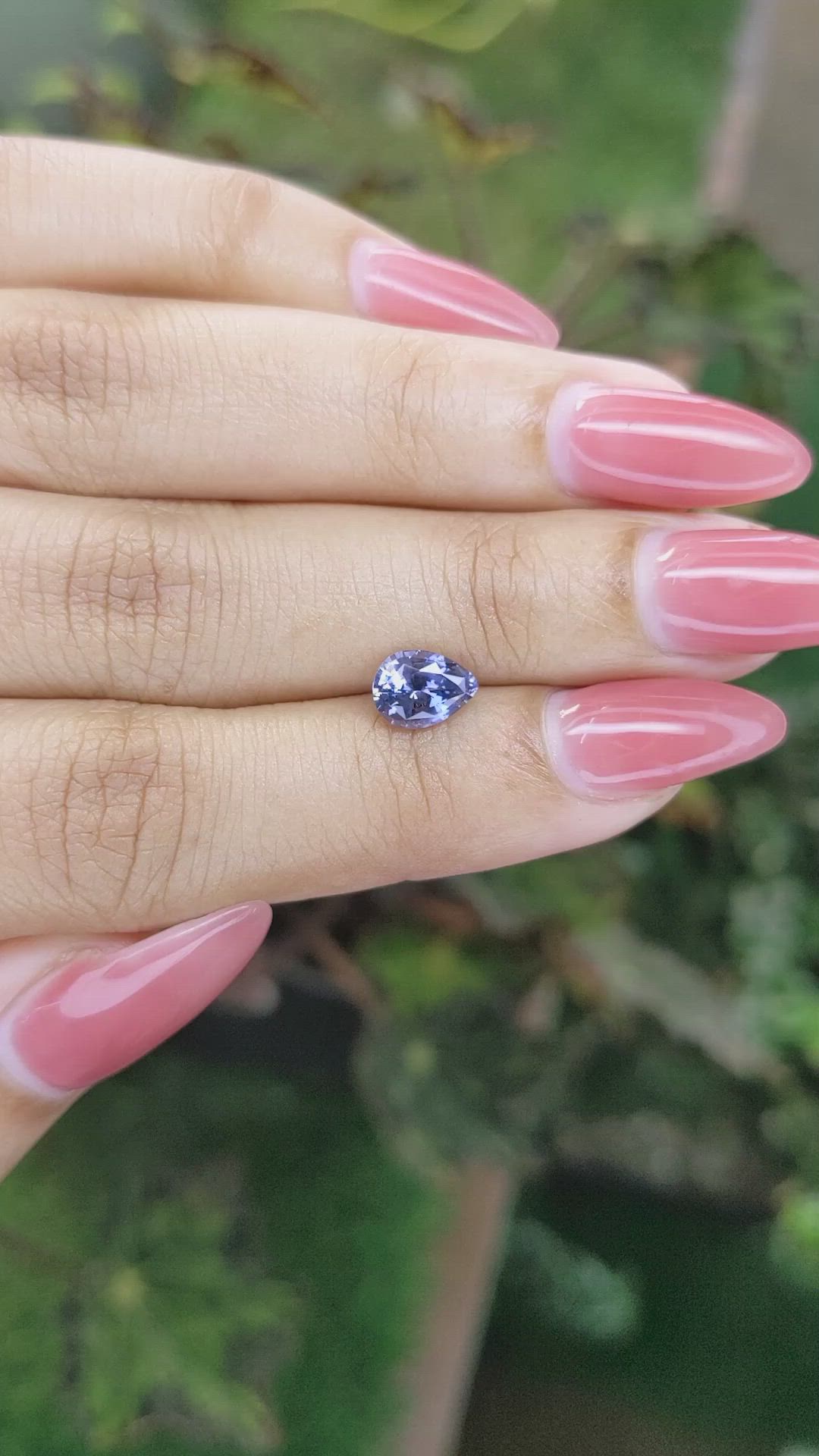 1.16 Ct. Spinel from Ceylon (Sri Lanka) Size Video