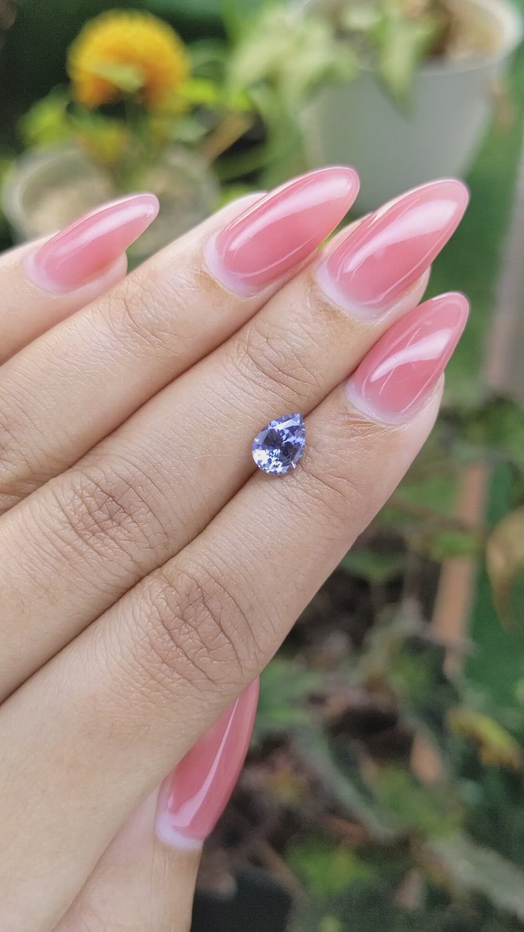 1.16 Ct. Spinel from Ceylon (Sri Lanka) Size Video