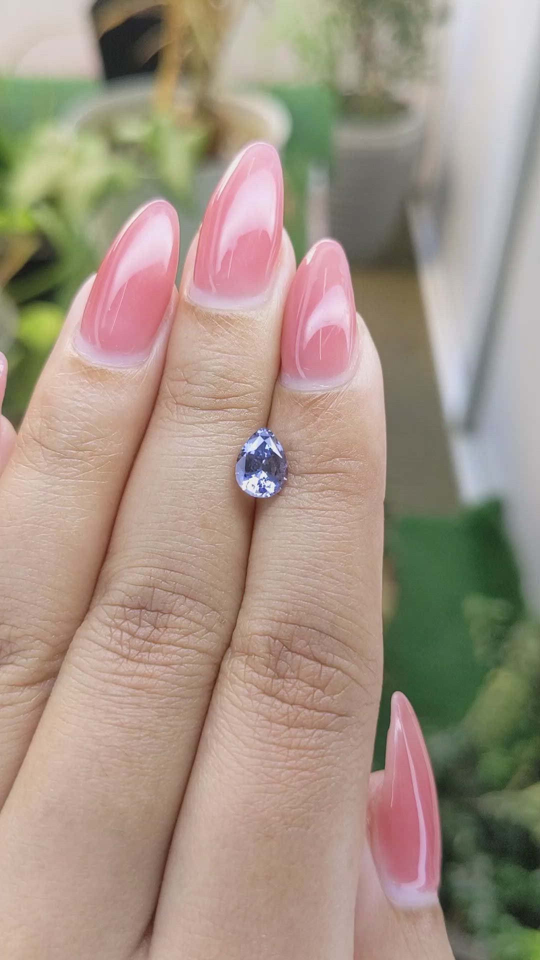 1.16 Ct. Spinel from Ceylon (Sri Lanka) Size Video