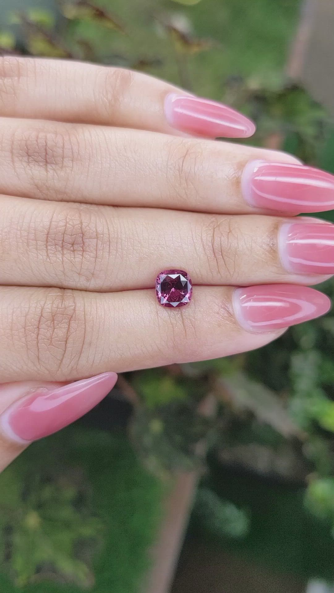 1.45 Ct. Spinel from Ceylon (Sri Lanka) Size Video
