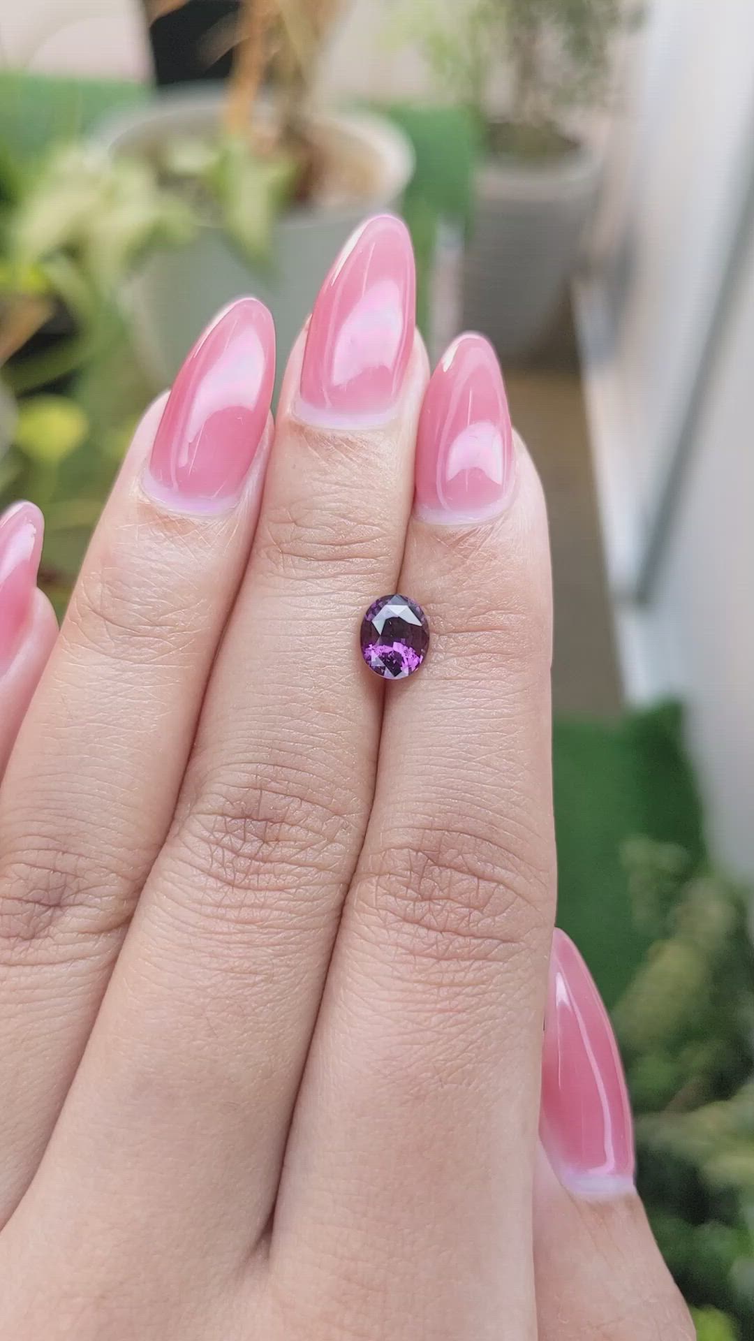1.32 Ct. Spinel from Ceylon (Sri Lanka) Size Video
