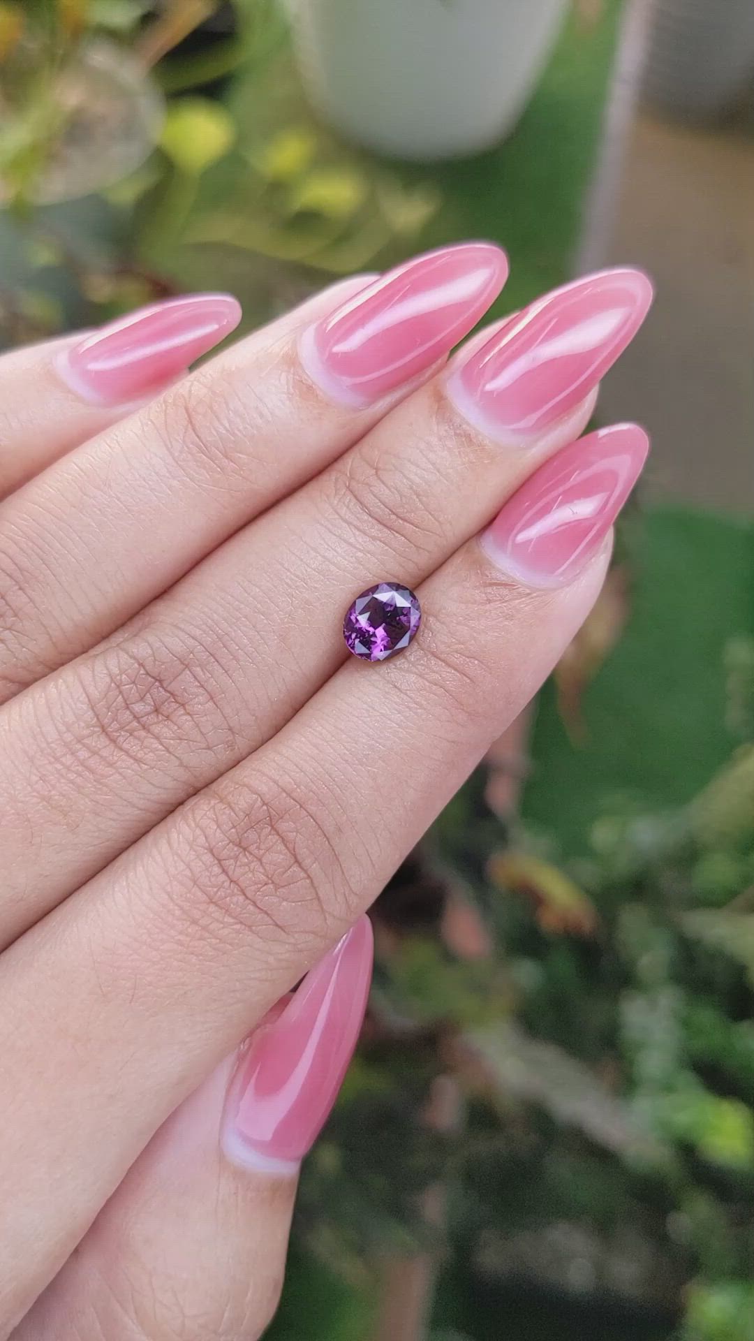 1.32 Ct. Spinel from Ceylon (Sri Lanka) Size Video