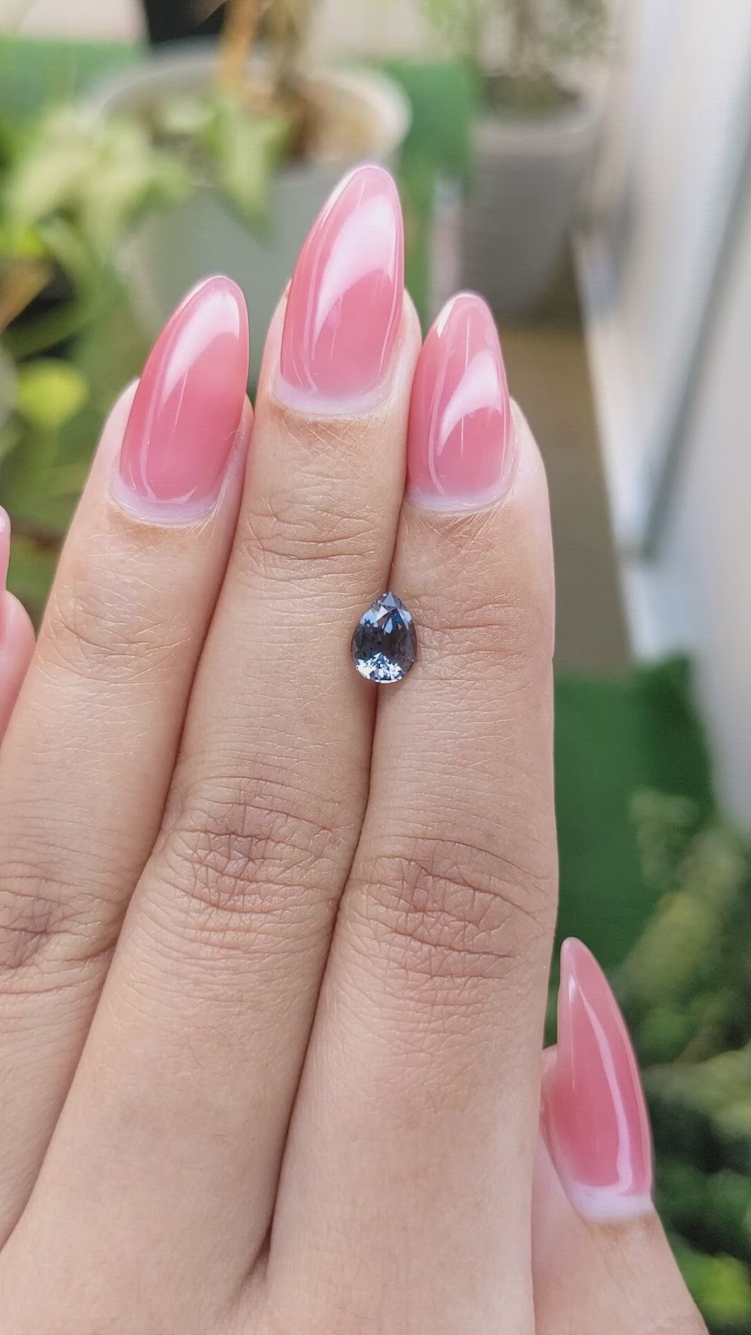 1.04 Ct. Spinel from Ceylon (Sri Lanka) Size Video