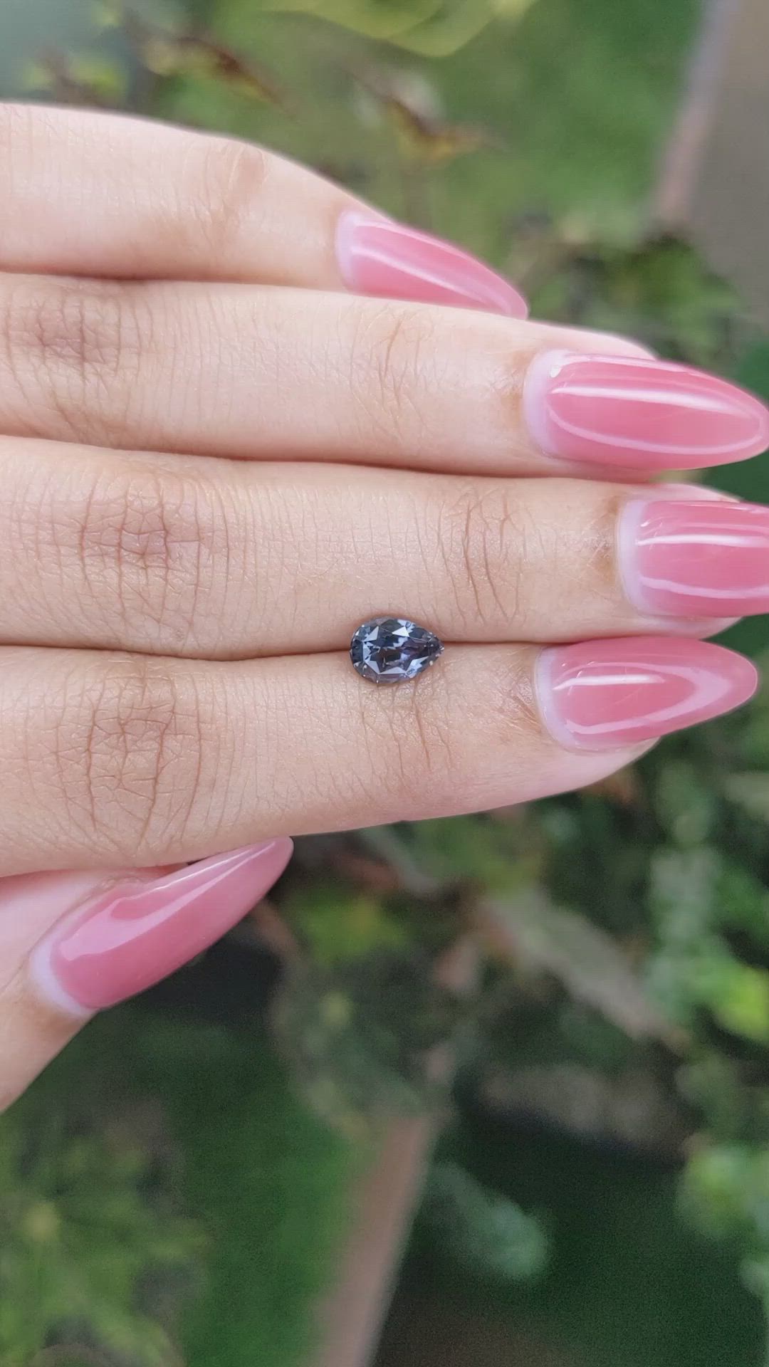 1.04 Ct. Spinel from Ceylon (Sri Lanka) Size Video