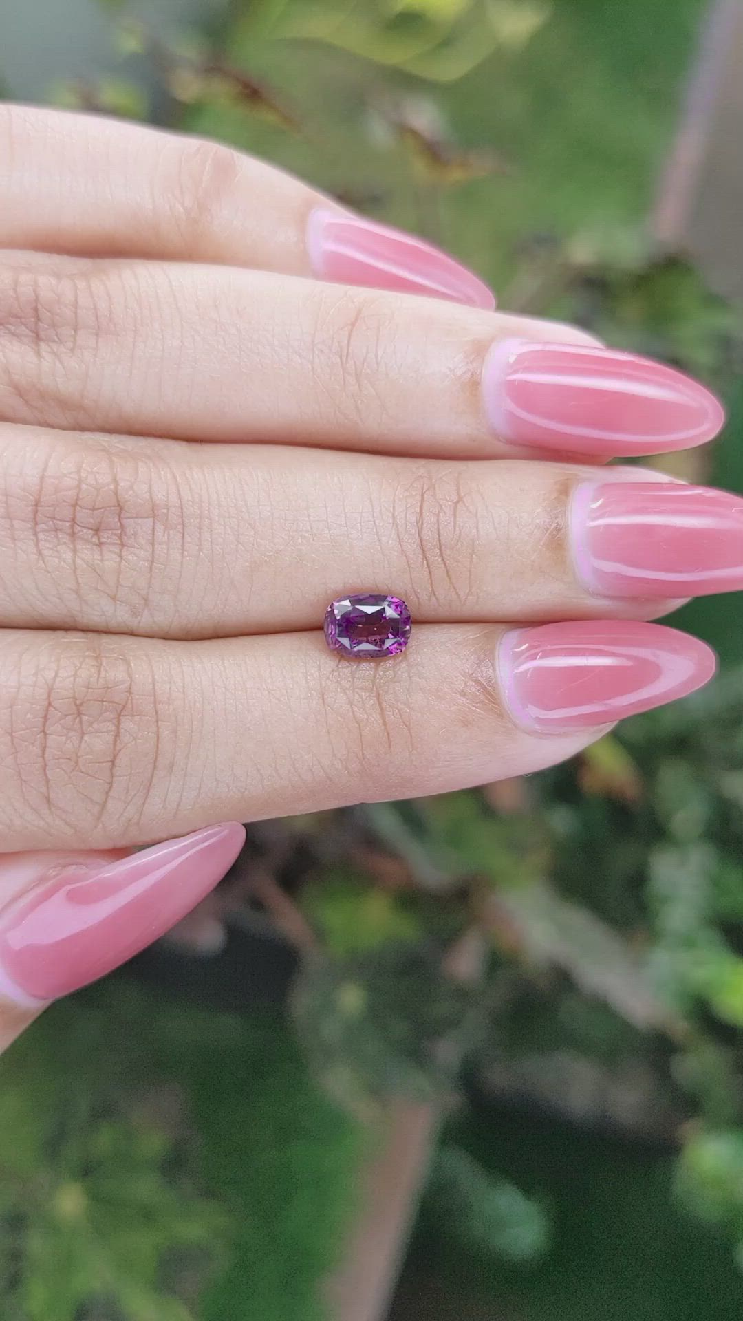 1.12 Ct. Spinel from Ceylon (Sri Lanka) Size Video