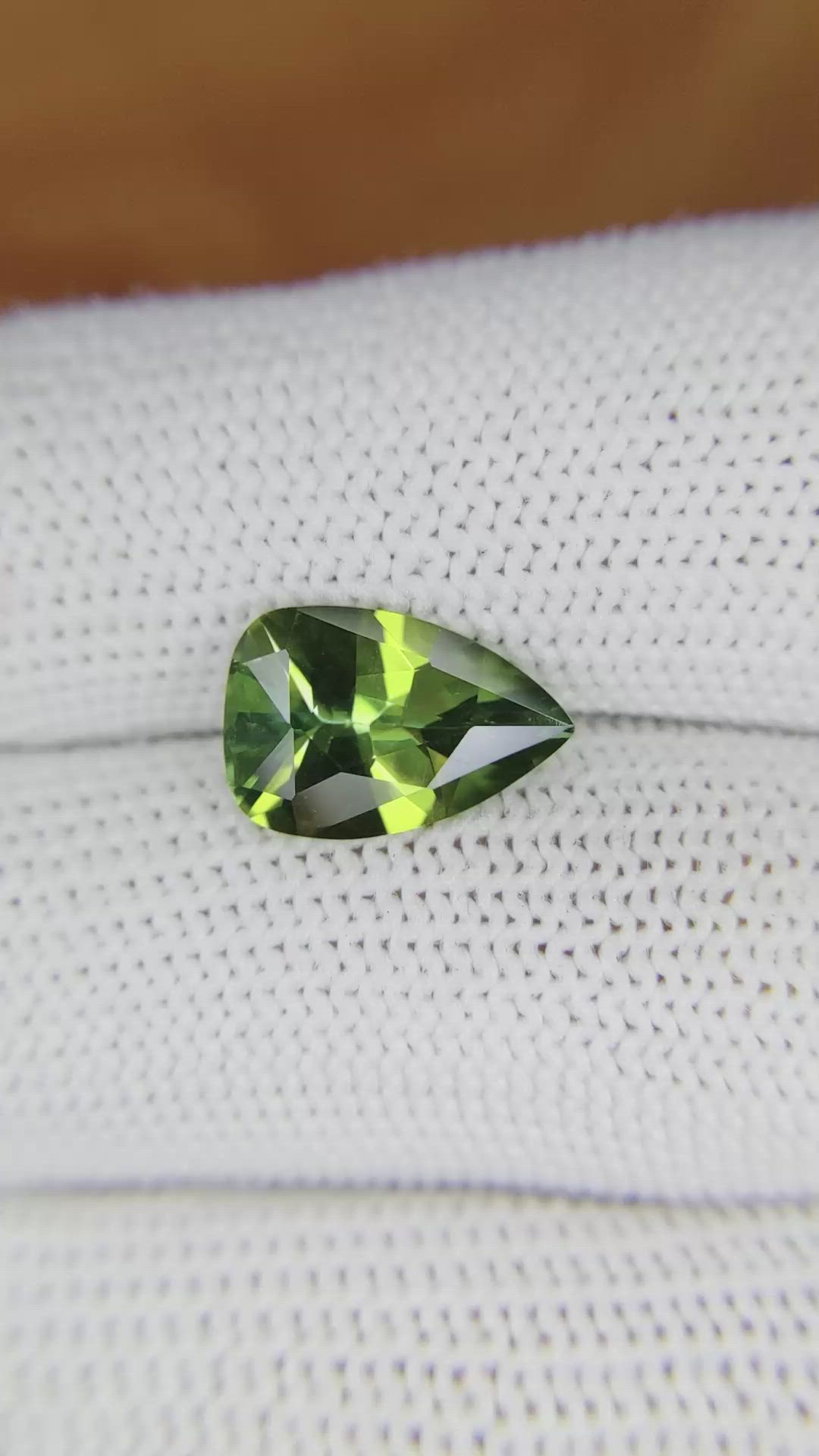 2.79 Ct. Tourmaline from Ceylon (Sri Lanka) Size Video