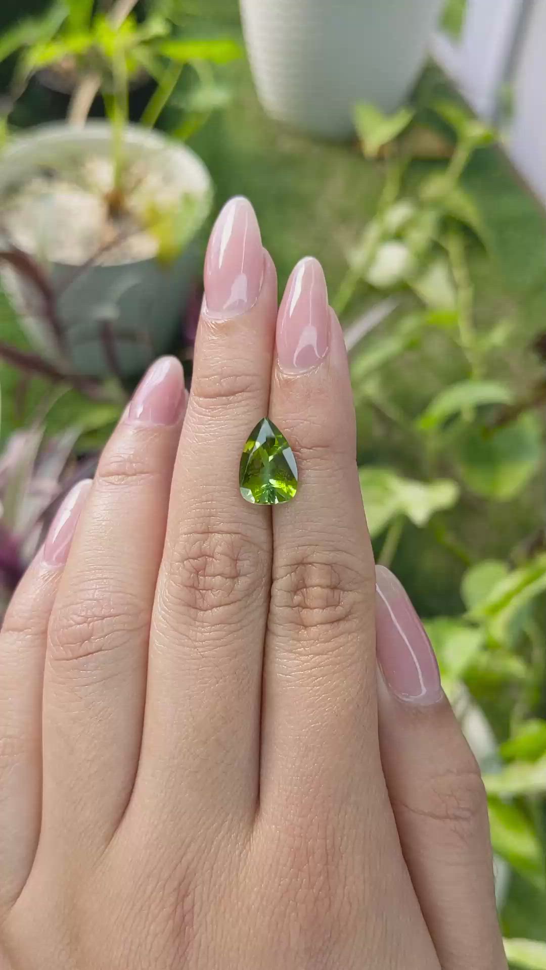 2.79 Ct. Tourmaline from Ceylon (Sri Lanka) Size Video