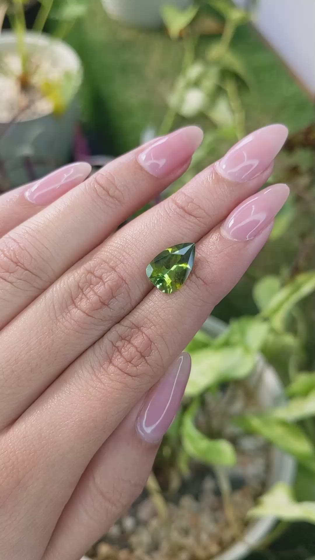 2.79 Ct. Tourmaline from Ceylon (Sri Lanka) Size Video