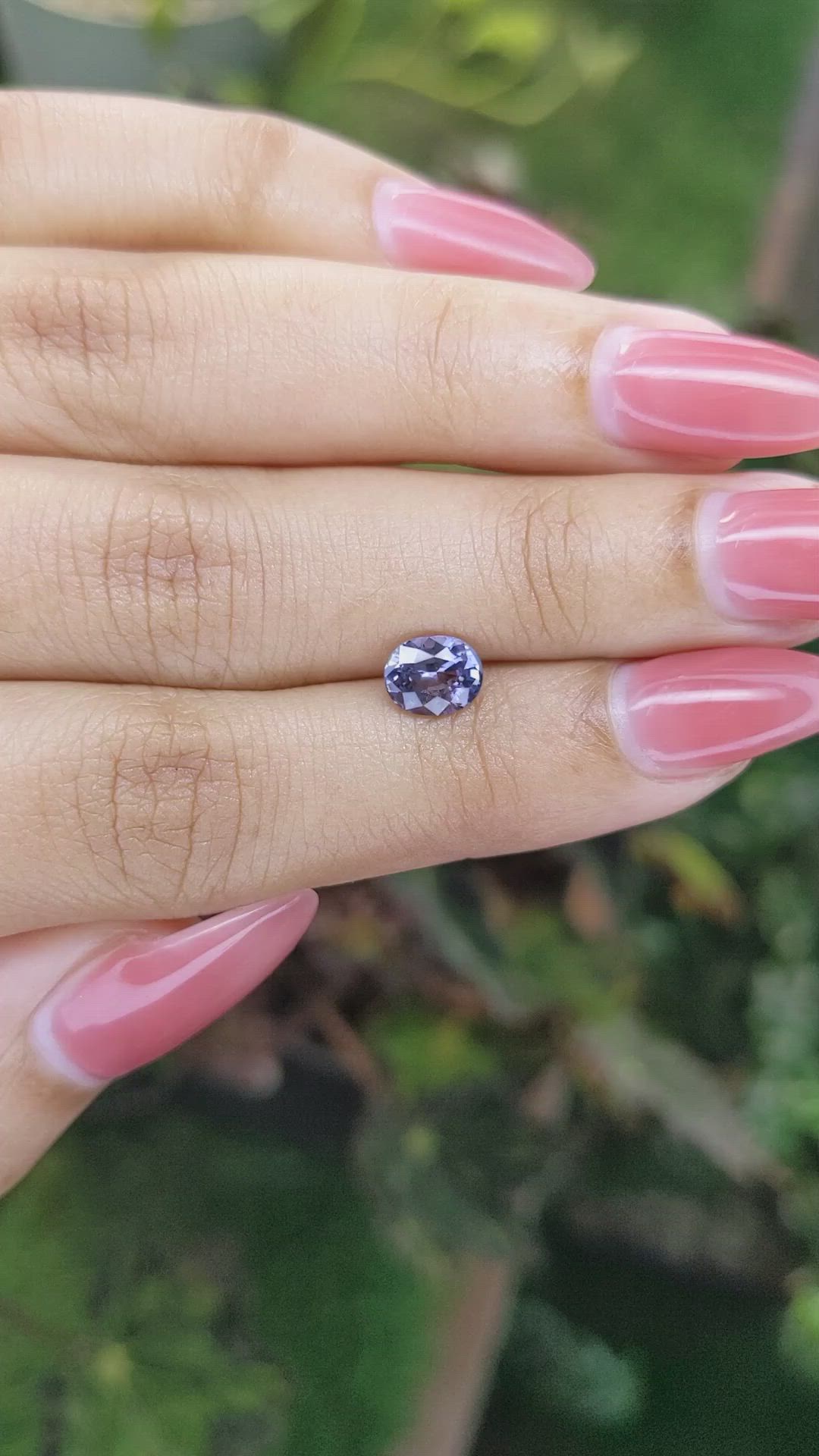 1.08 Ct. Spinel from Ceylon (Sri Lanka) Size Video