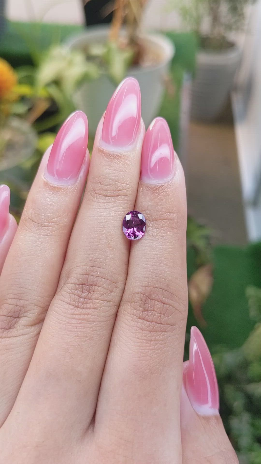1.16 Ct. Spinel from Ceylon (Sri Lanka) Size Video