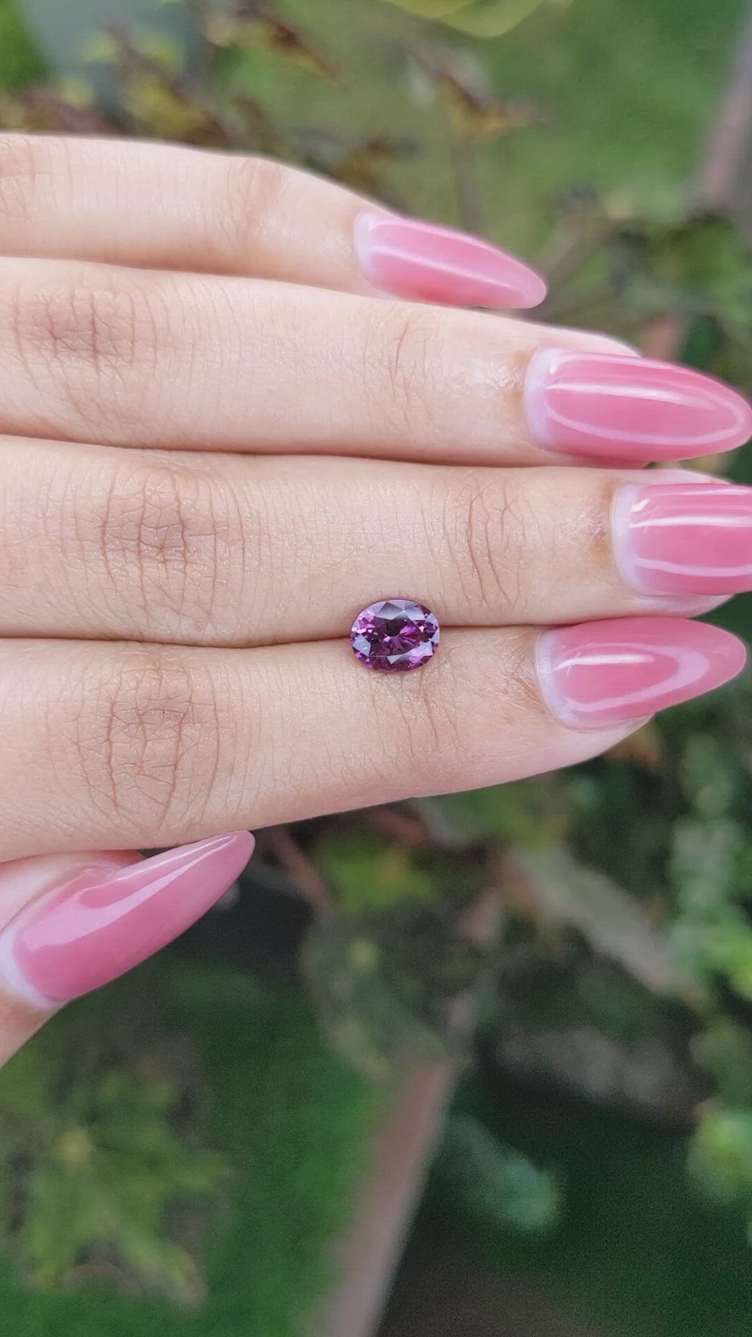 1.16 Ct. Spinel from Ceylon (Sri Lanka) Size Video