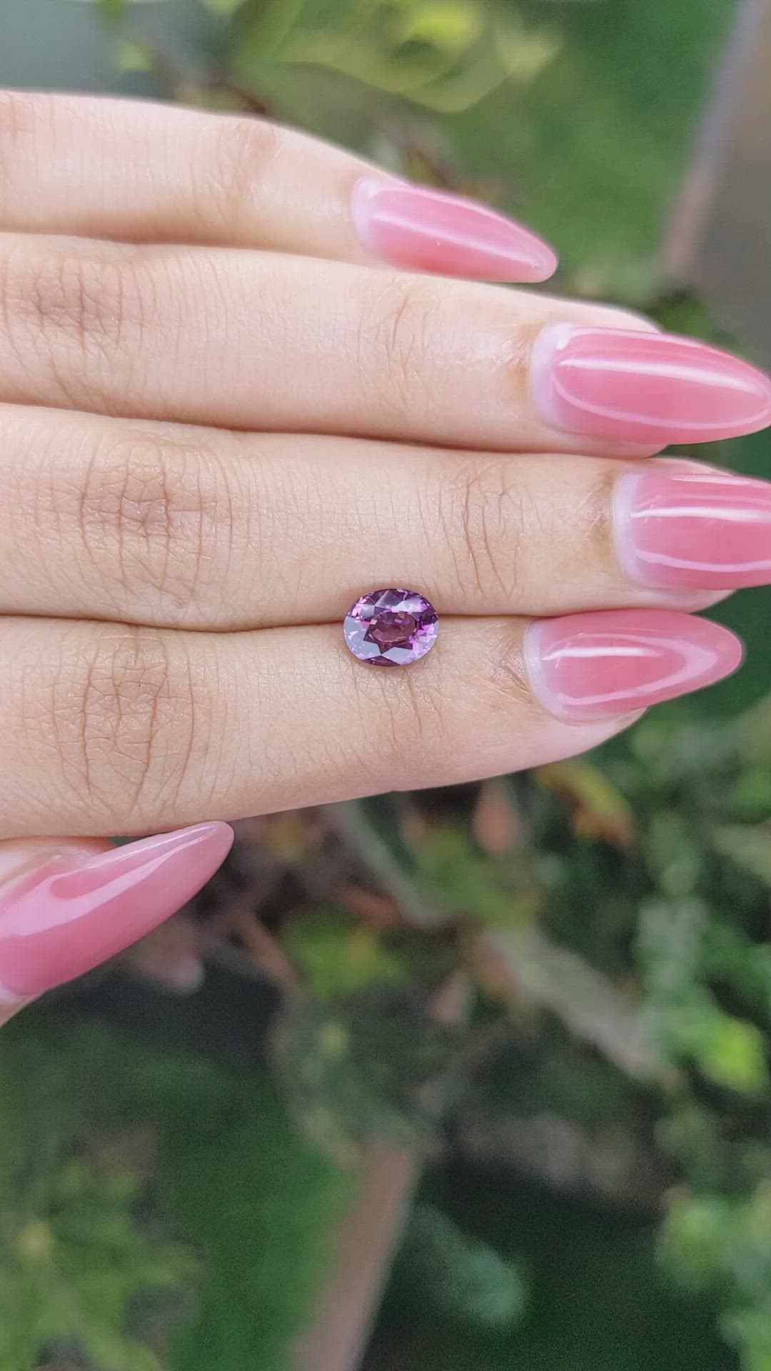 1.27 Ct. Spinel from Ceylon (Sri Lanka) Size Video