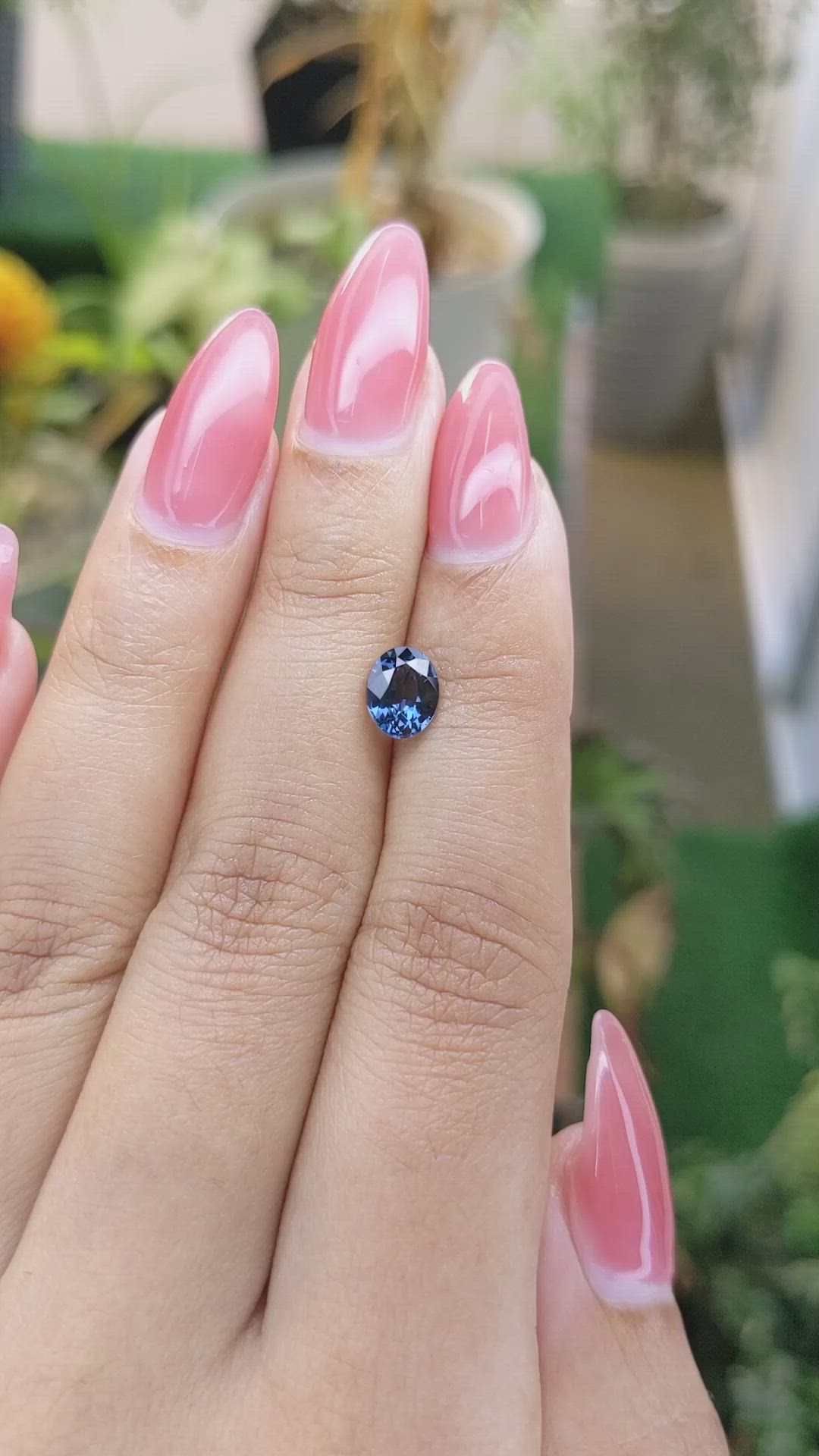 1.15 Ct. Spinel from Ceylon (Sri Lanka) Size Video