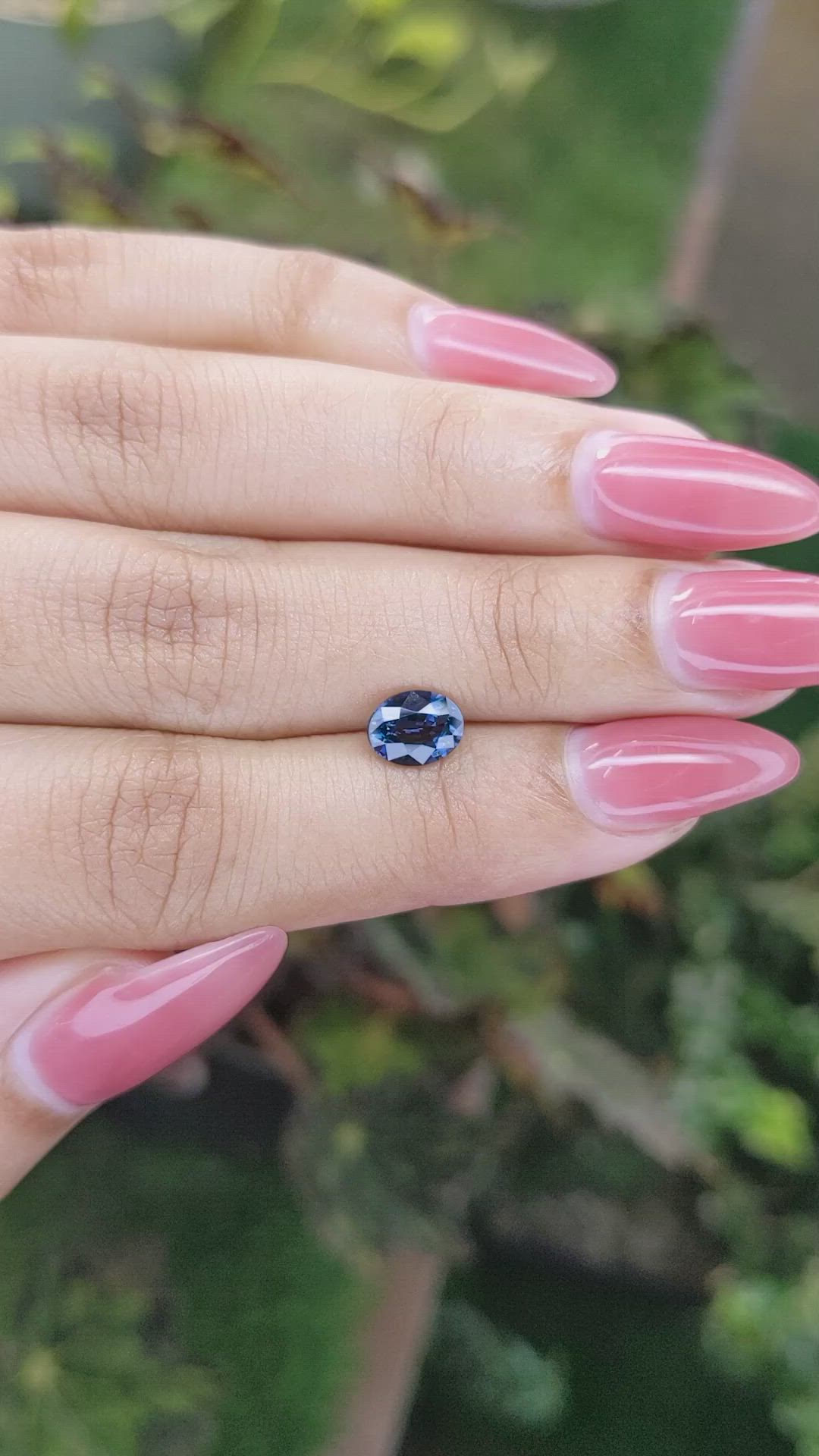 1.15 Ct. Spinel from Ceylon (Sri Lanka) Size Video