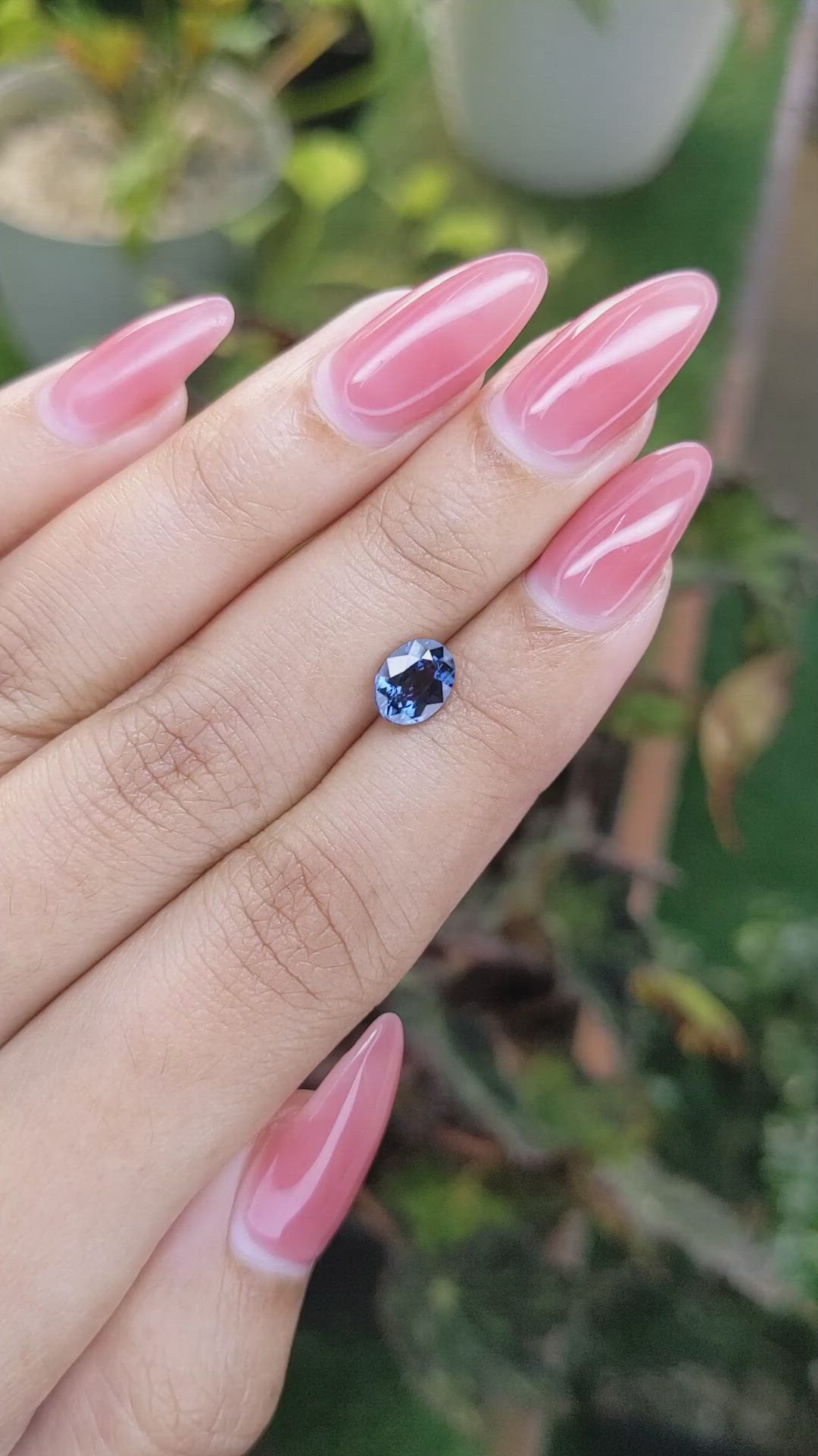 1.15 Ct. Spinel from Ceylon (Sri Lanka) Size Video