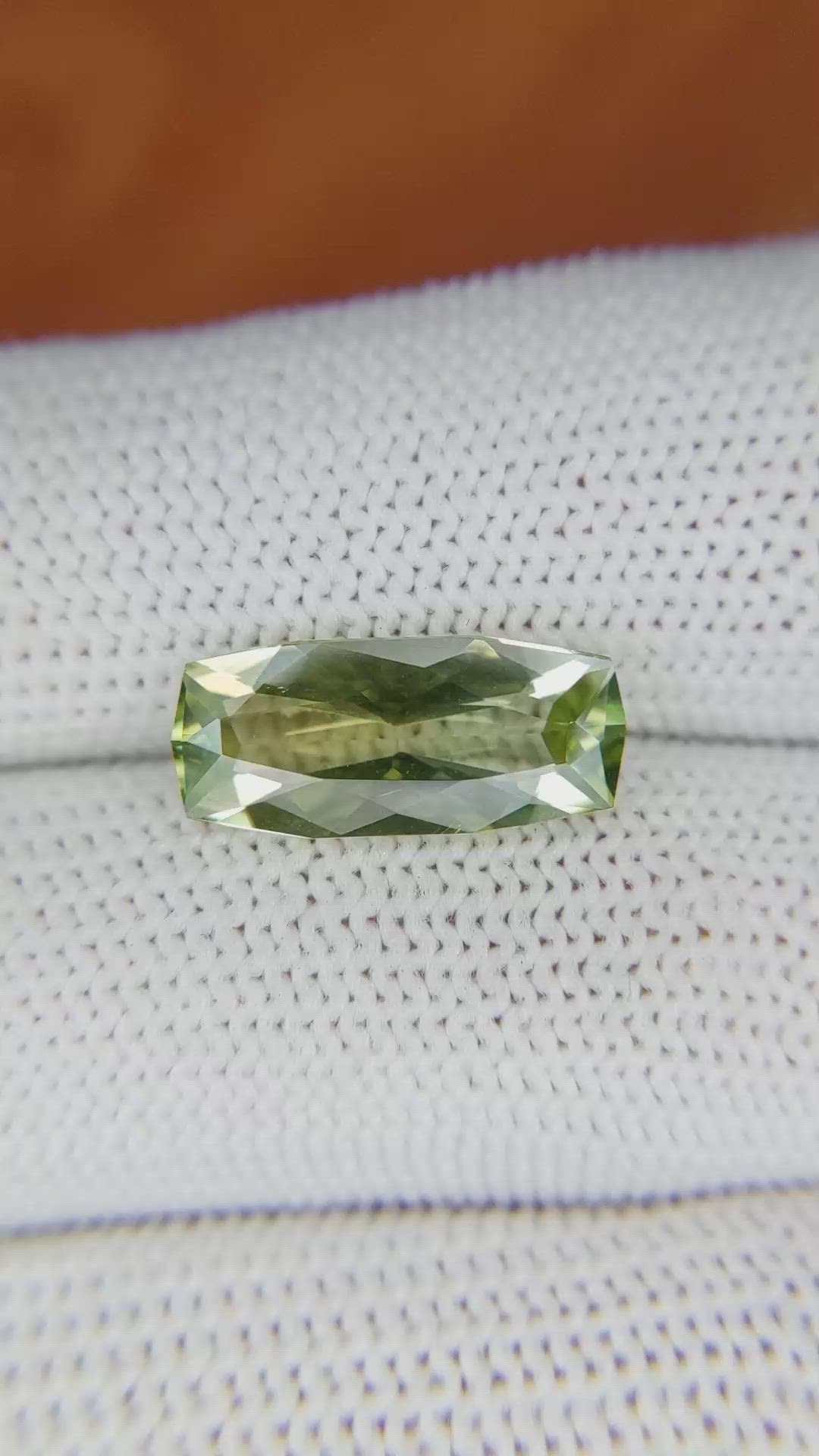 3.50 Ct. Tourmaline from Ceylon (Sri Lanka) Size Video