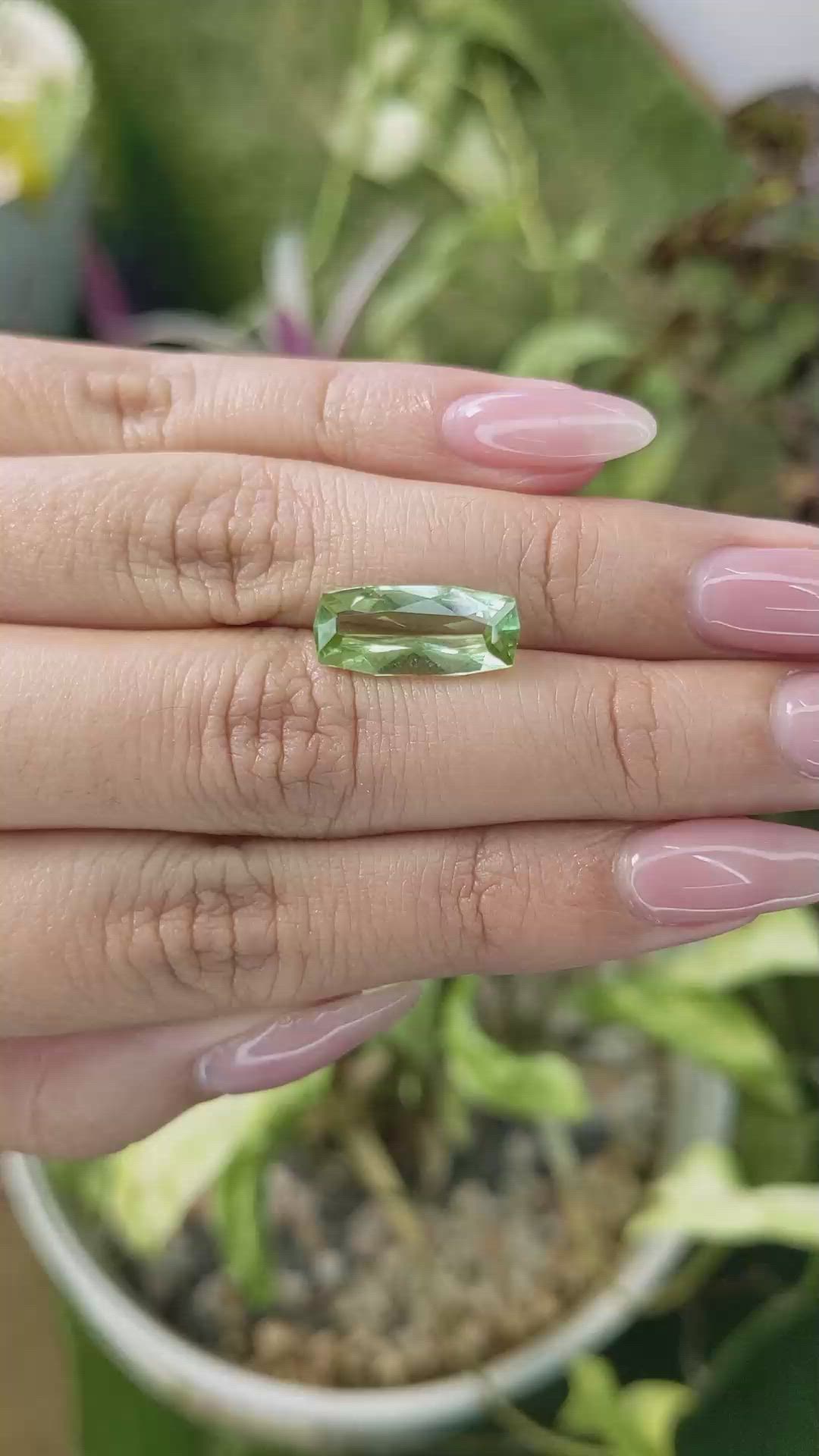 3.50 Ct. Tourmaline from Ceylon (Sri Lanka) Size Video