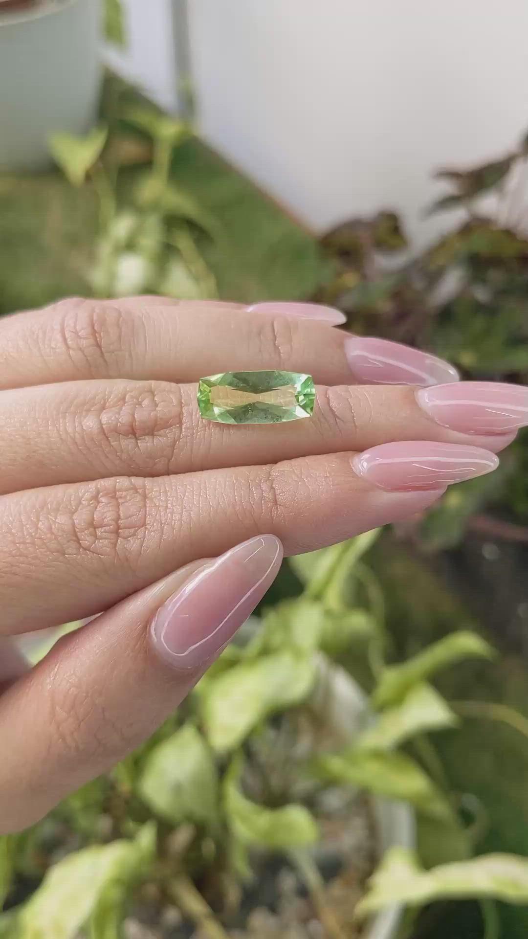 3.50 Ct. Tourmaline from Ceylon (Sri Lanka) Size Video