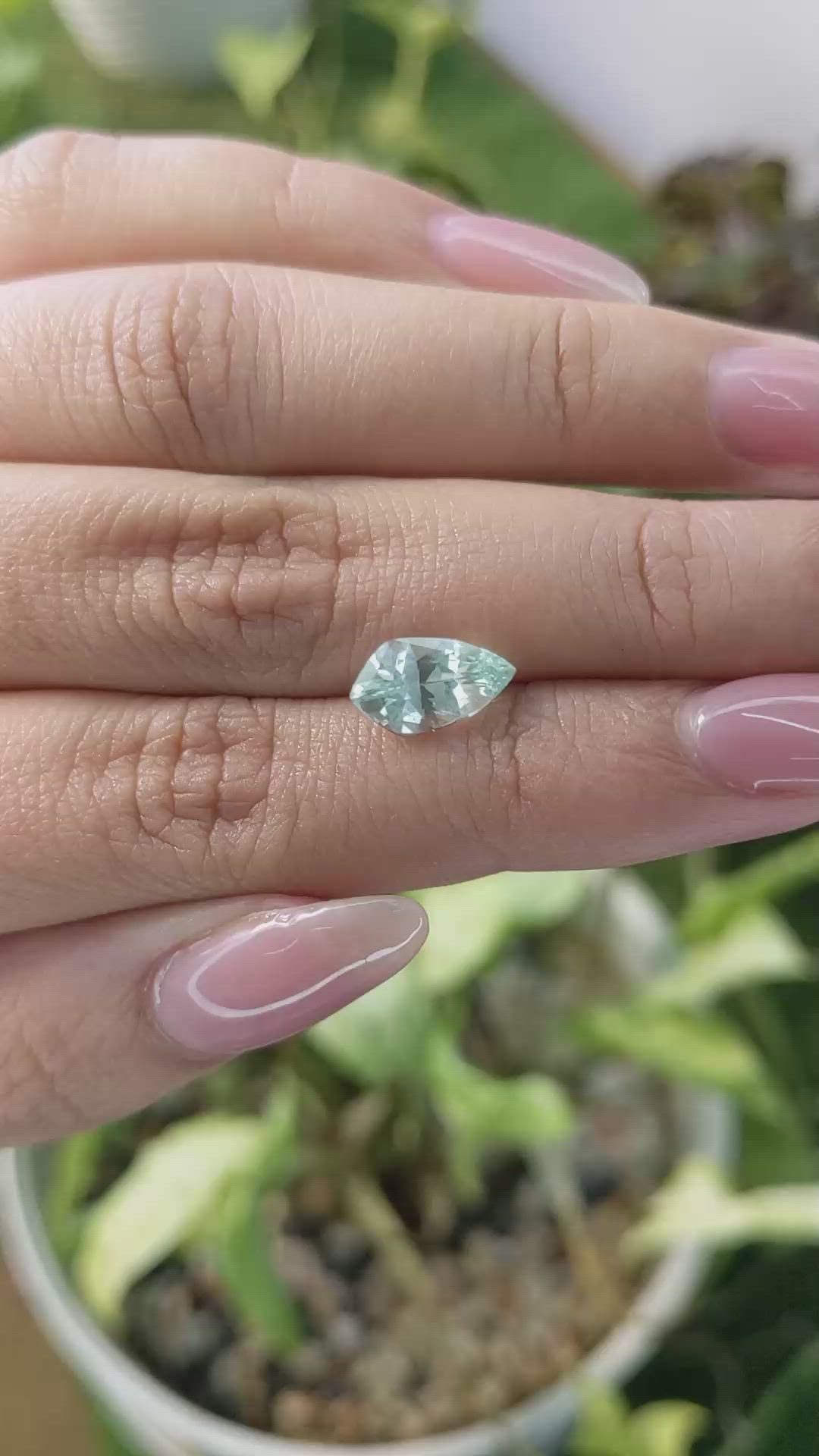 1.72 Ct. Tourmaline from Ceylon (Sri Lanka) Size Video