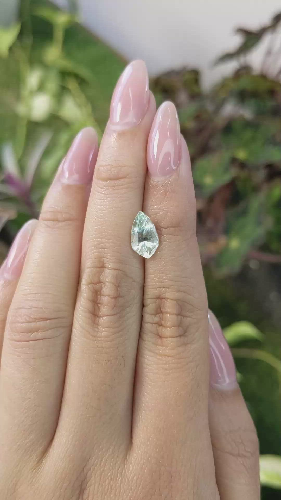 1.72 Ct. Tourmaline from Ceylon (Sri Lanka) Size Video