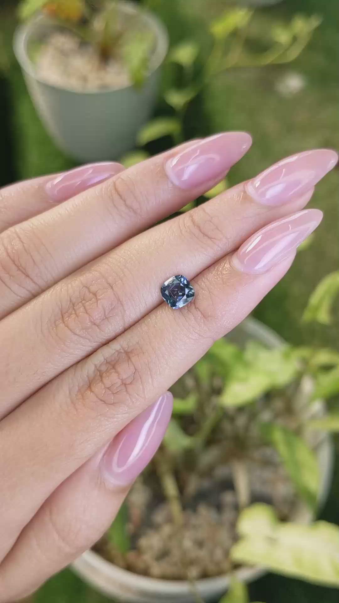 1.05 Ct. Spinel from Ceylon (Sri Lanka) Size Video