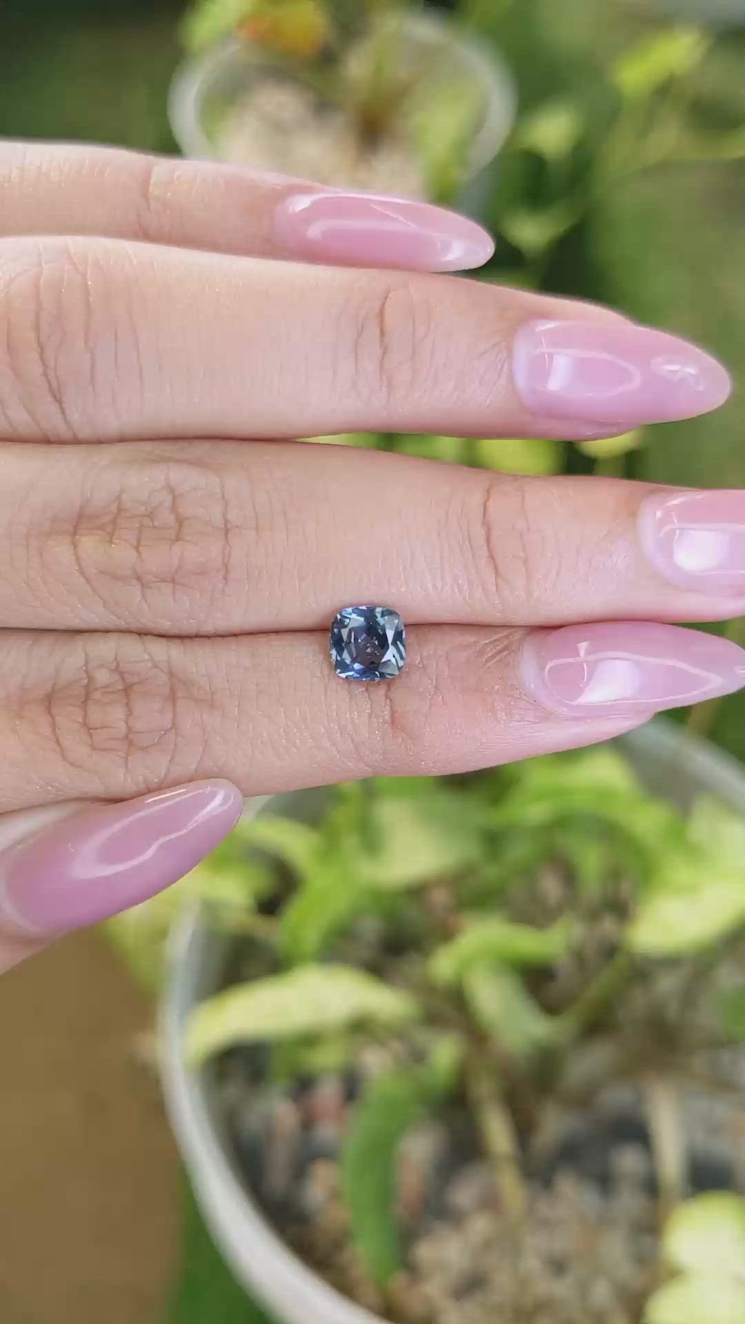 1.05 Ct. Spinel from Ceylon (Sri Lanka) Size Video